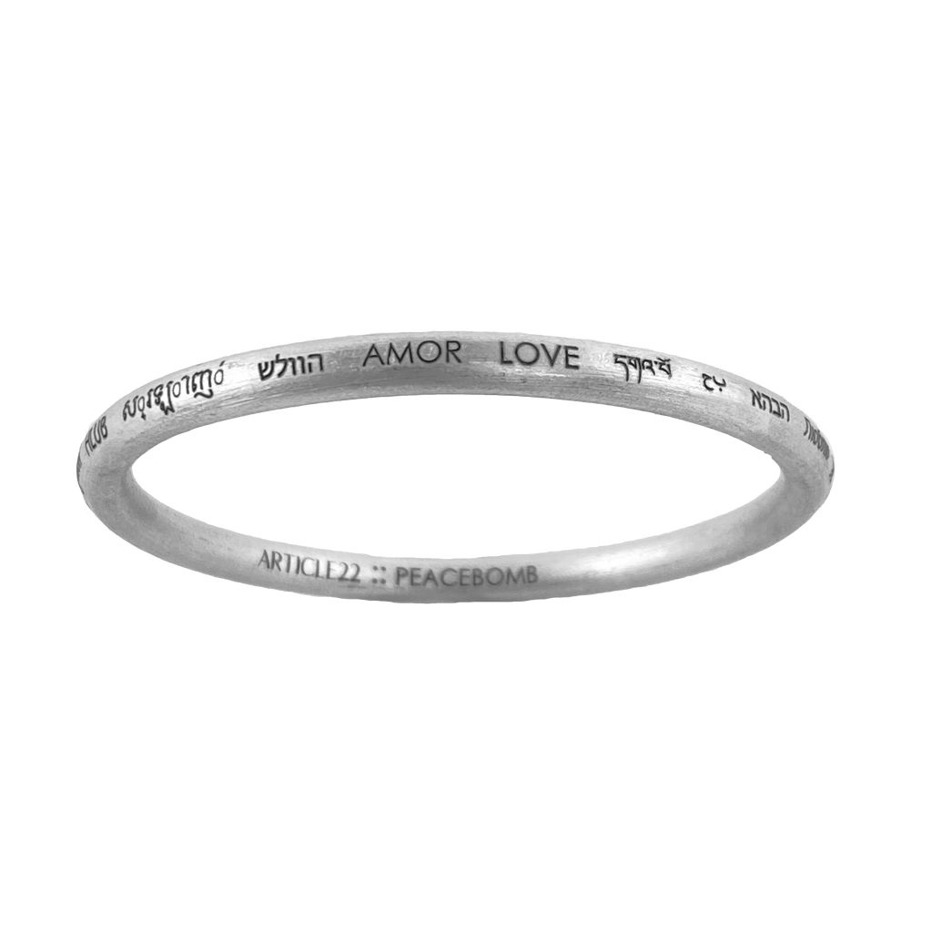 LOVE ALL AROUND BANGLE - Addy Avenue