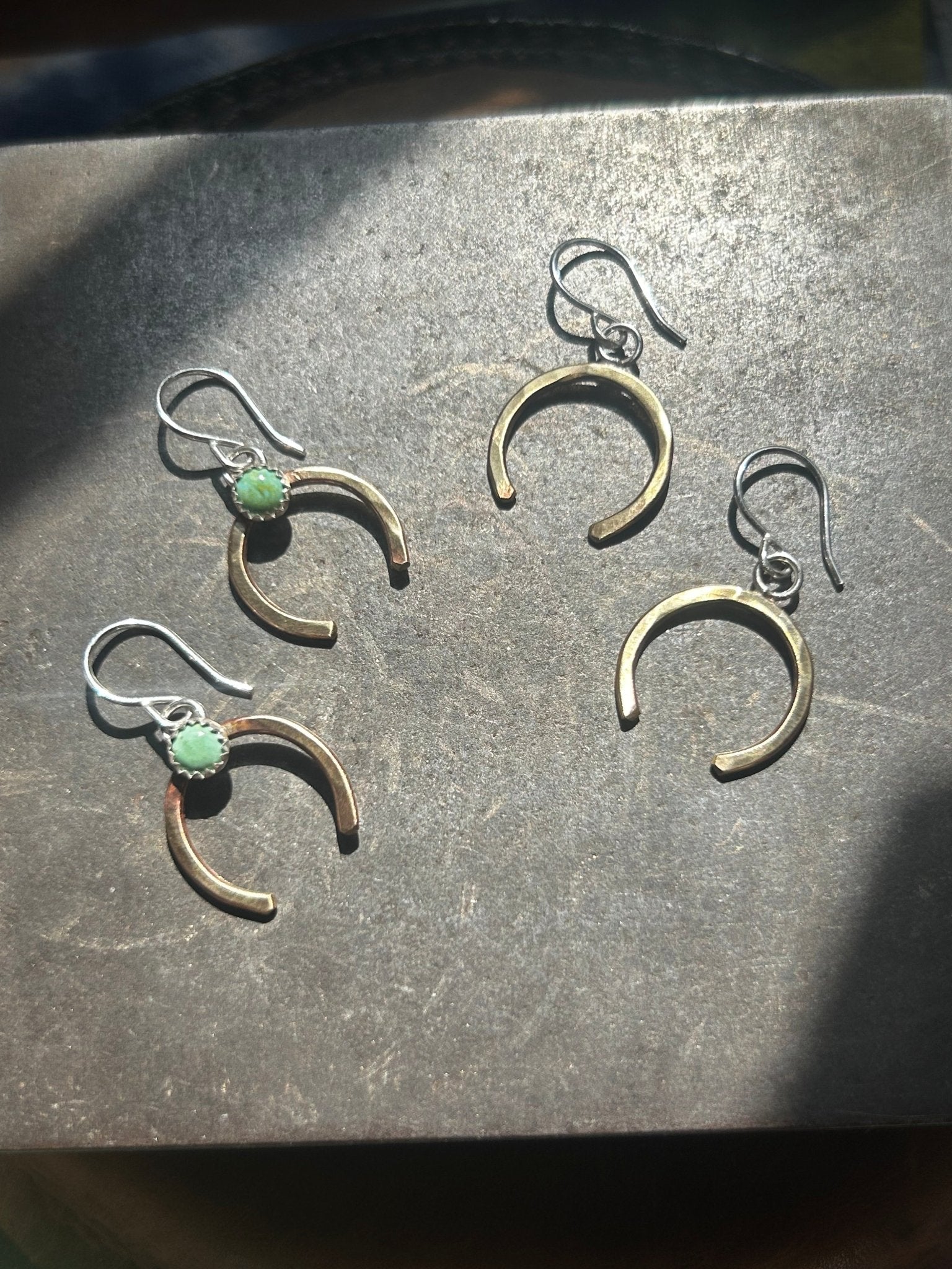 Lucky Horseshoe Drop Earrings - Addy Avenue