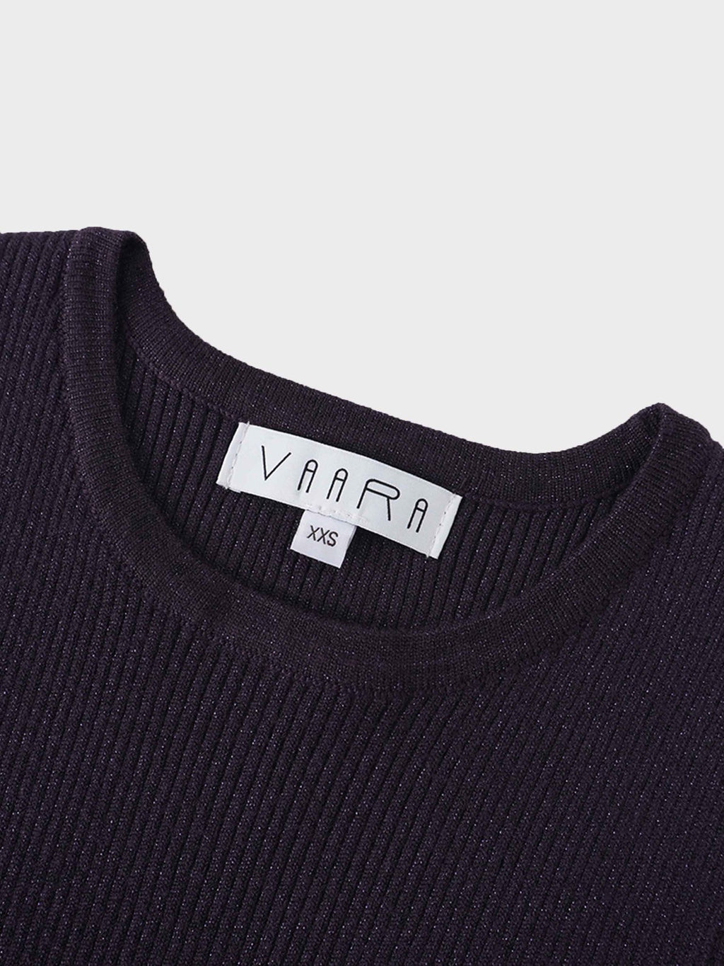 Lurex Sleeveless Sweater - Purple - Addy Avenue