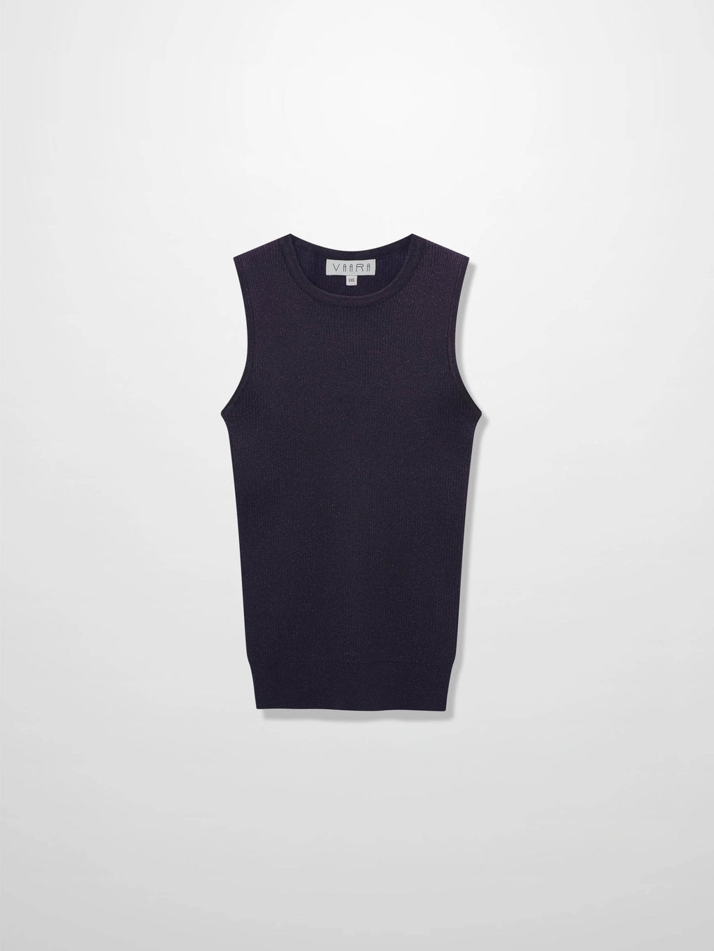 Lurex Sleeveless Sweater - Purple - Addy Avenue
