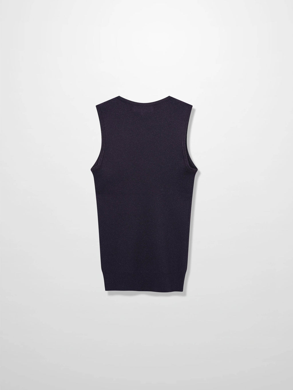 Lurex Sleeveless Sweater - Purple - Addy Avenue