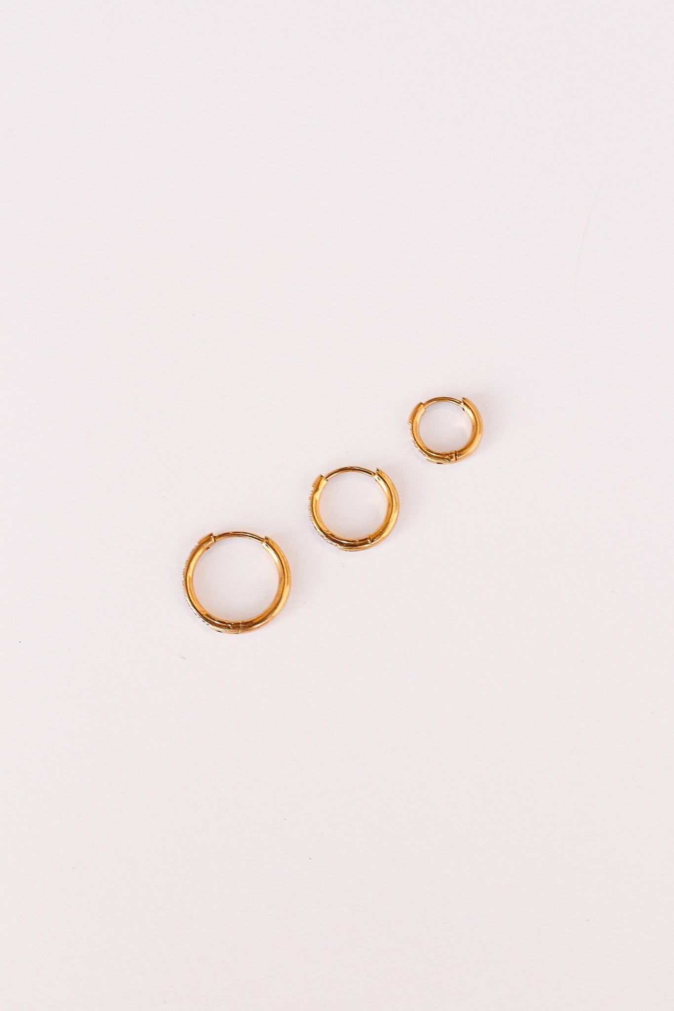 Micro Crystal Hoop (Single Hoop) - Addy Avenue