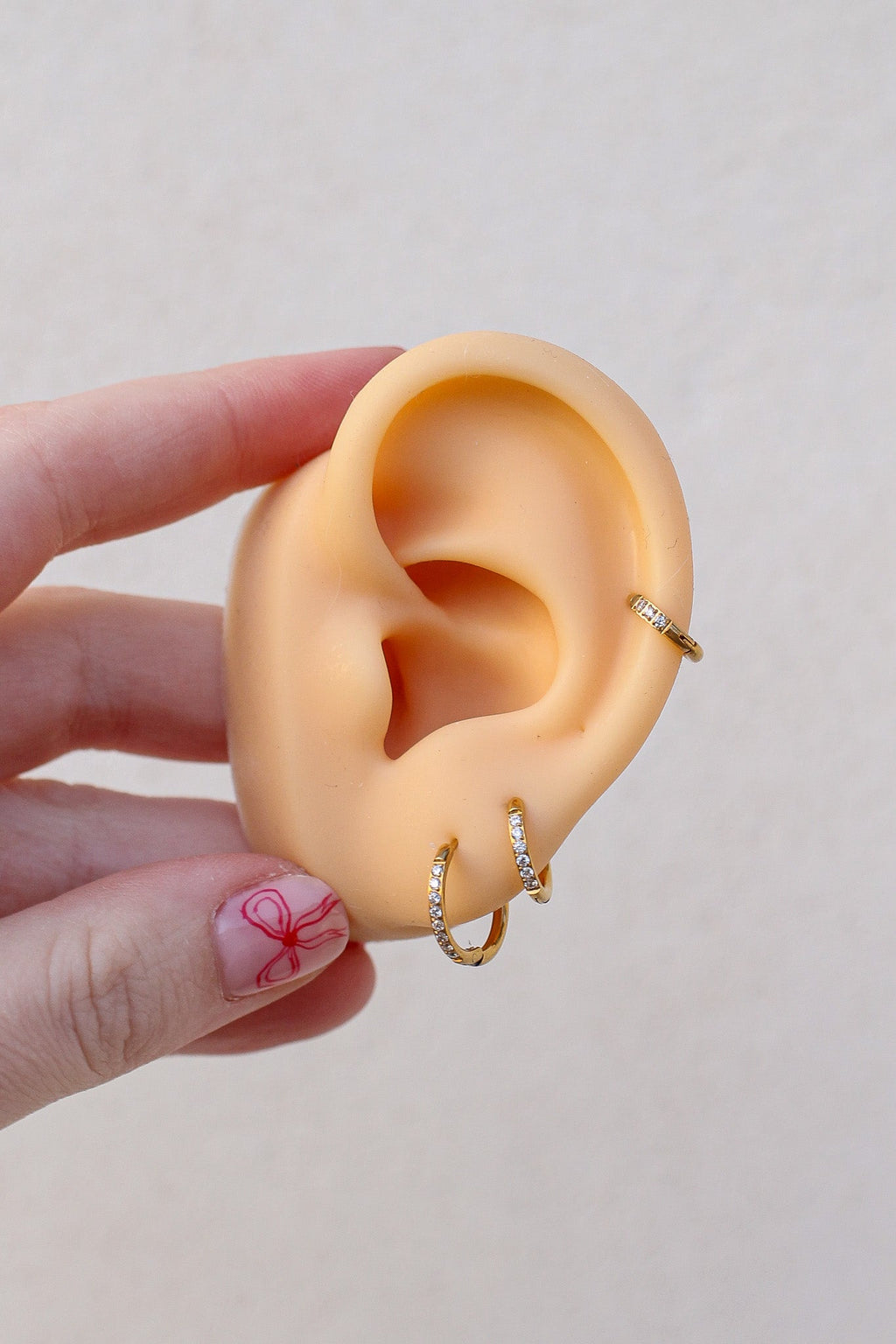 Micro Crystal Hoop (Single Hoop) - Addy Avenue