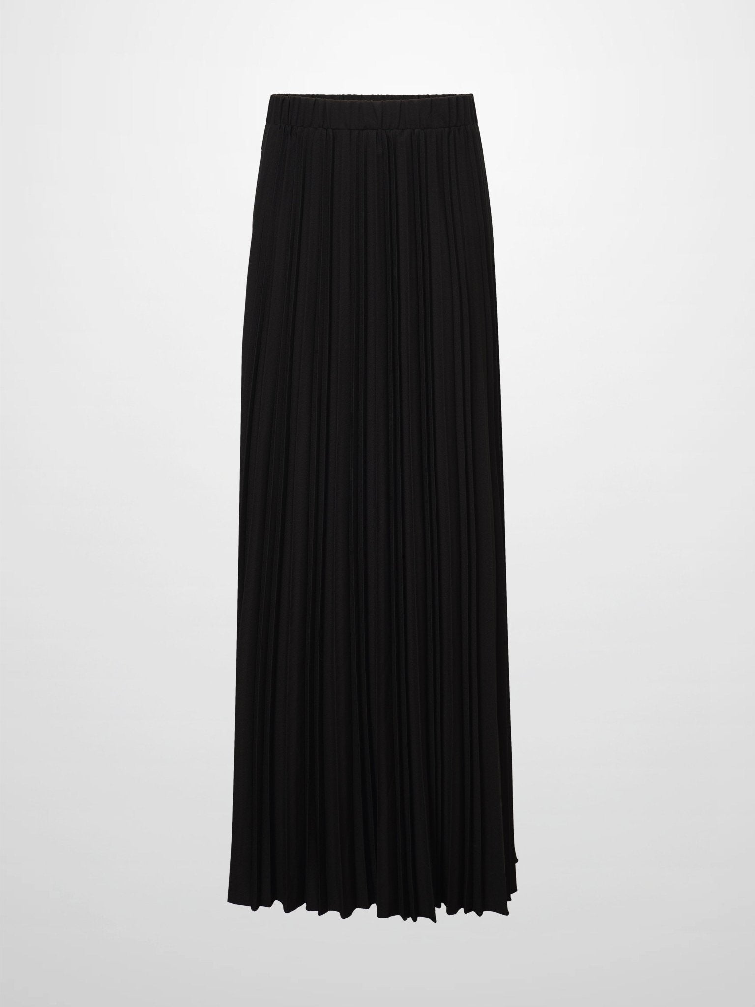 Mix Pleat Skirt - Black - Addy Avenue