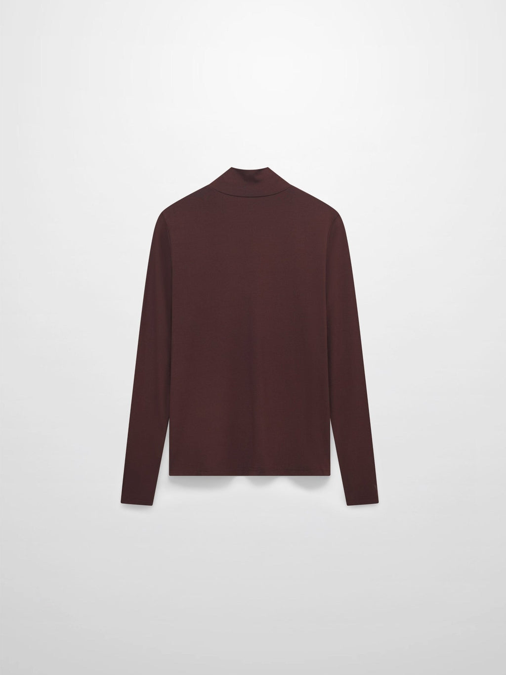 Modal Turtleneck Long Sleeve - Dark Brown - Addy Avenue