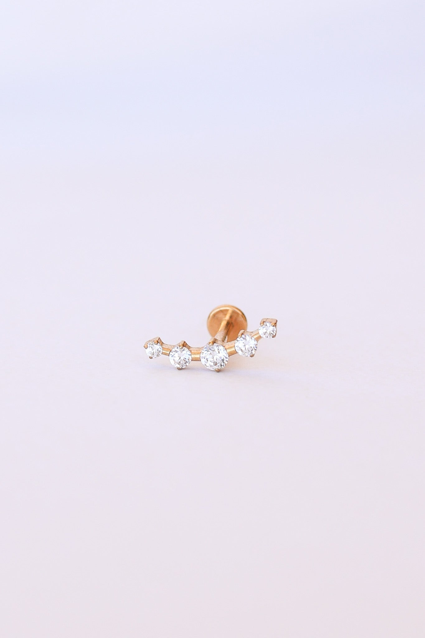 Monroe Flat Back Stud (Single) - Addy Avenue