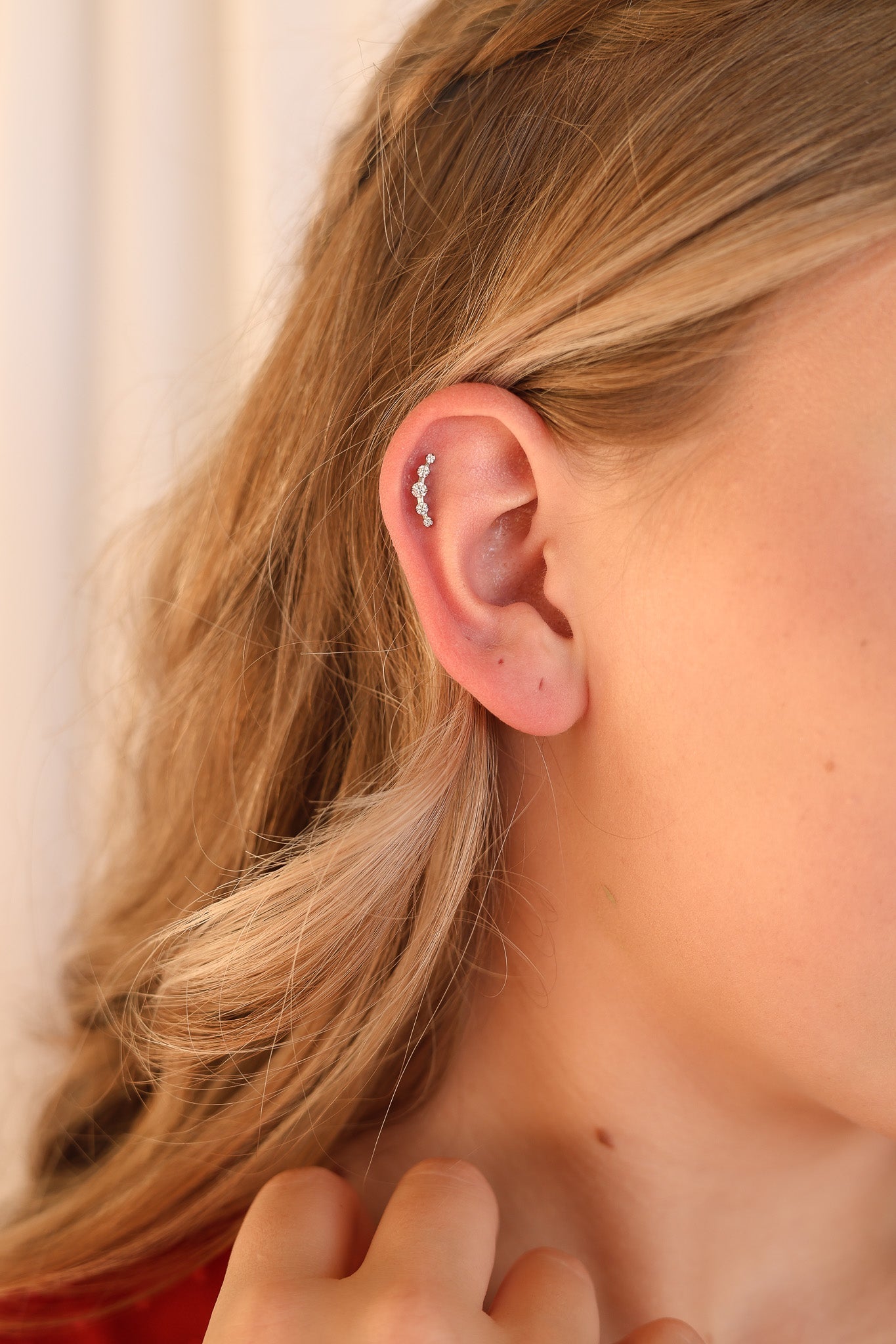 Monroe Flat Back Stud (Single) - Addy Avenue