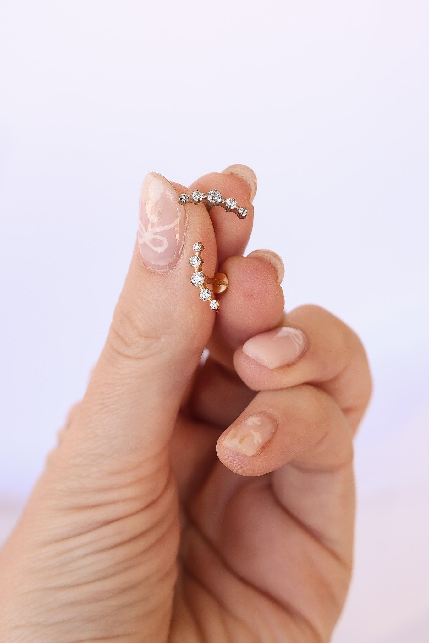 Monroe Flat Back Stud (Single) - Addy Avenue