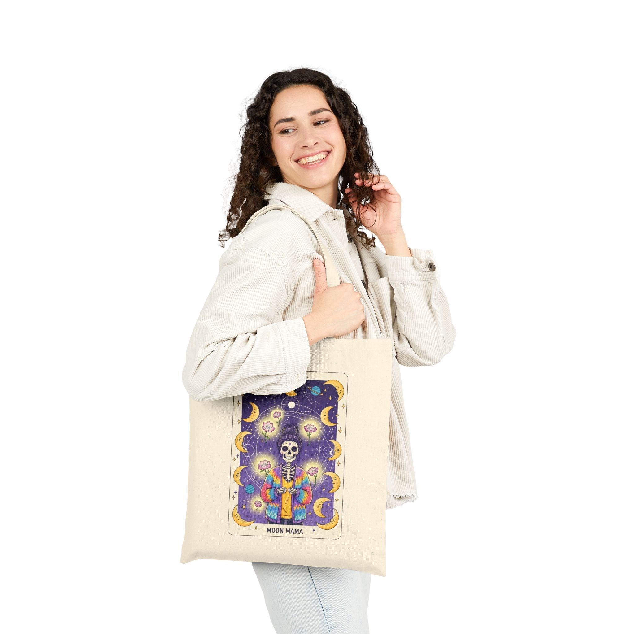 Moon Mama Tarot Canvas Tote - Addy Avenue