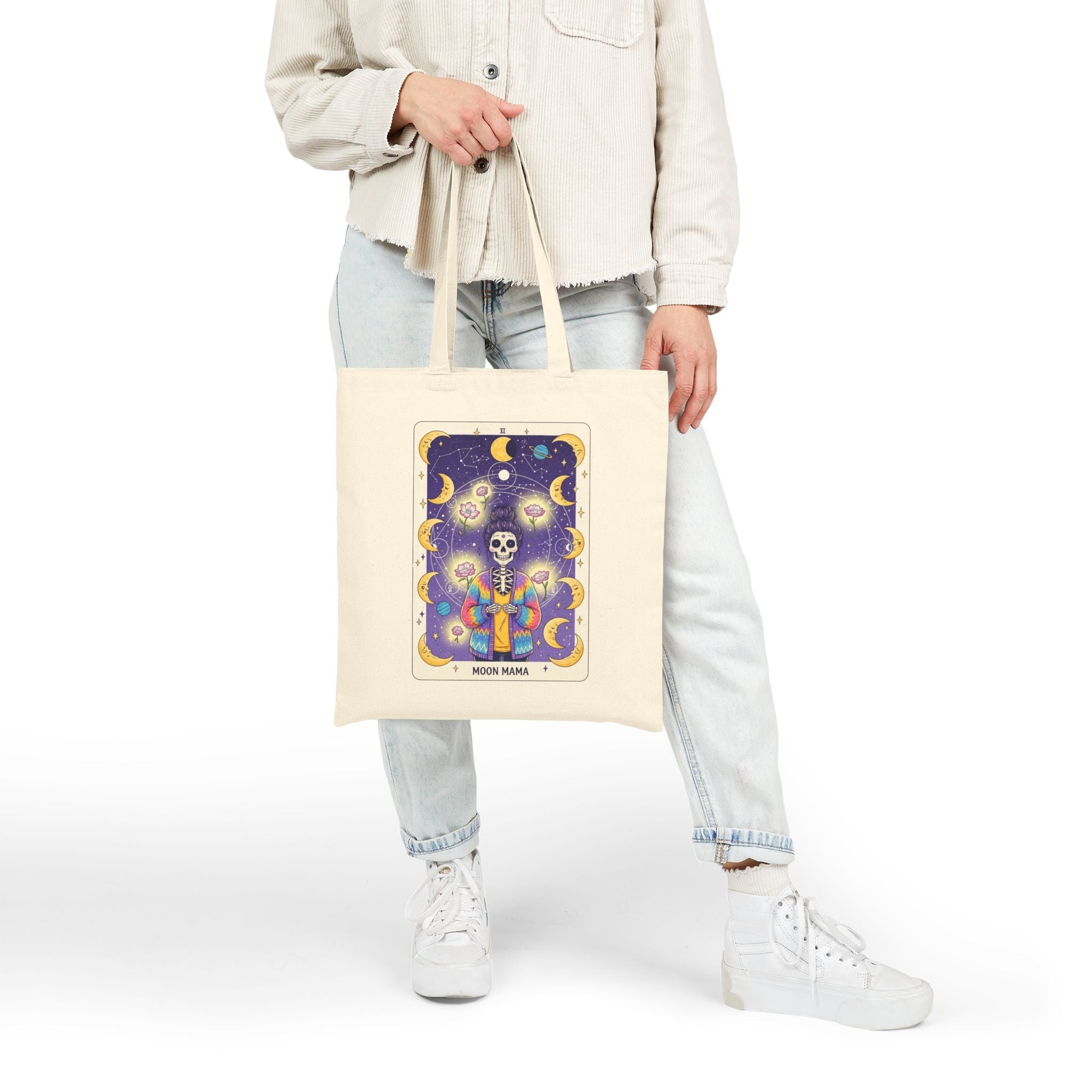Moon Mama Tarot Canvas Tote - Addy Avenue