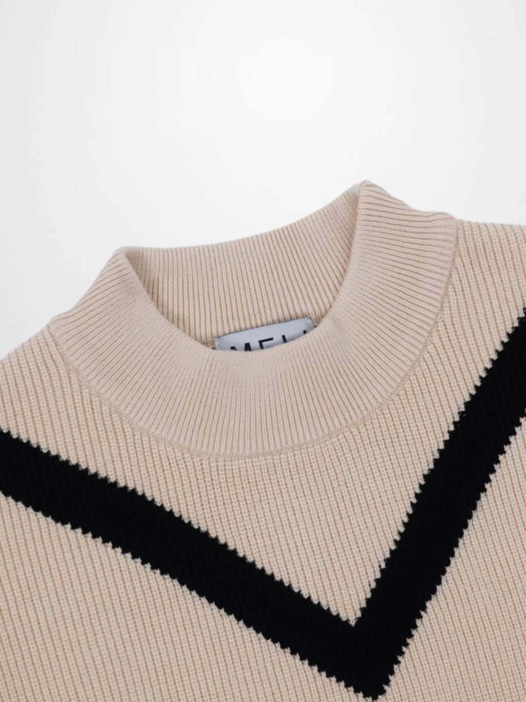 Multi V Sweater - Shades of Orange - Addy Avenue