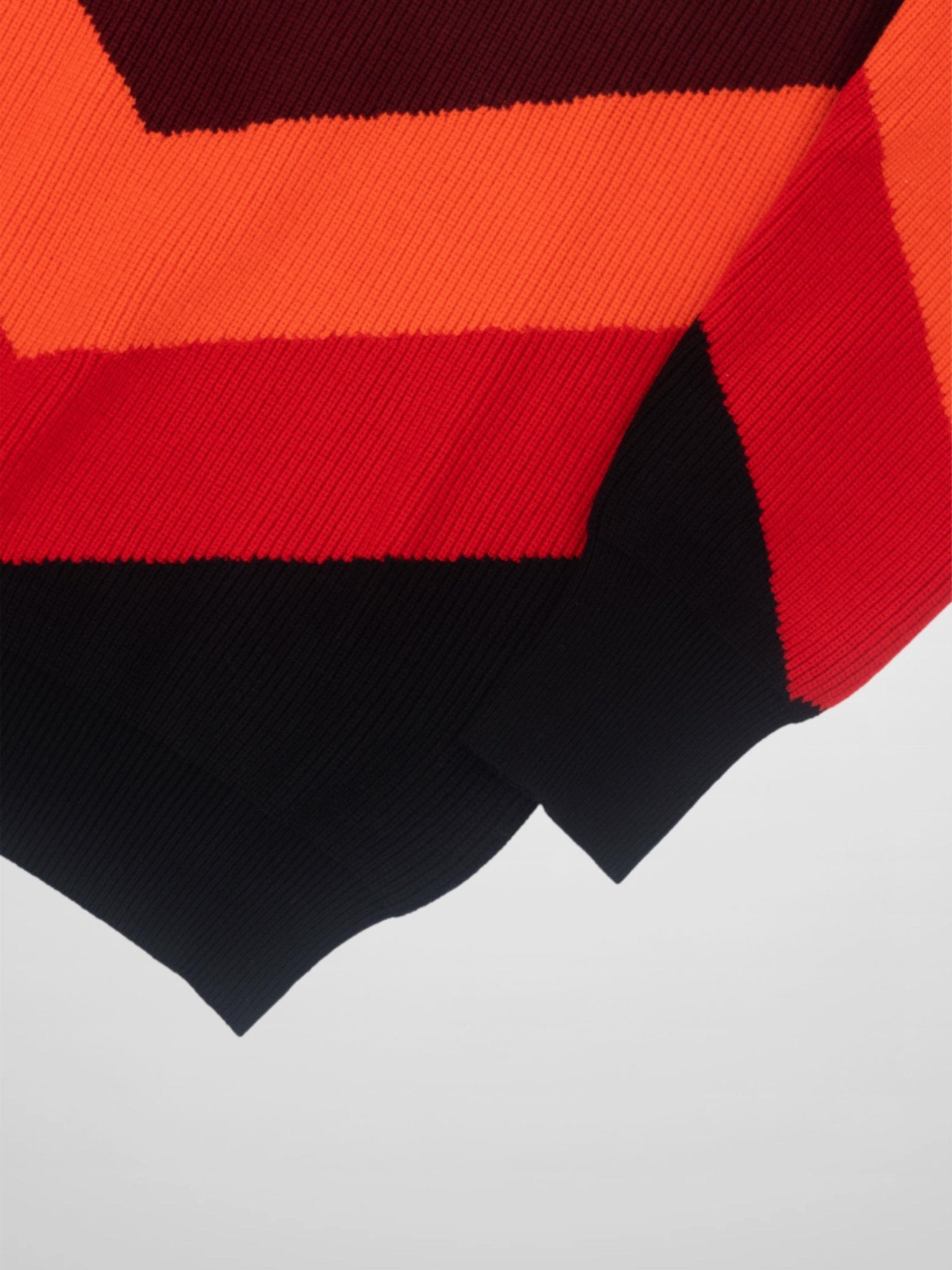 Multi V Sweater - Shades of Orange - Addy Avenue