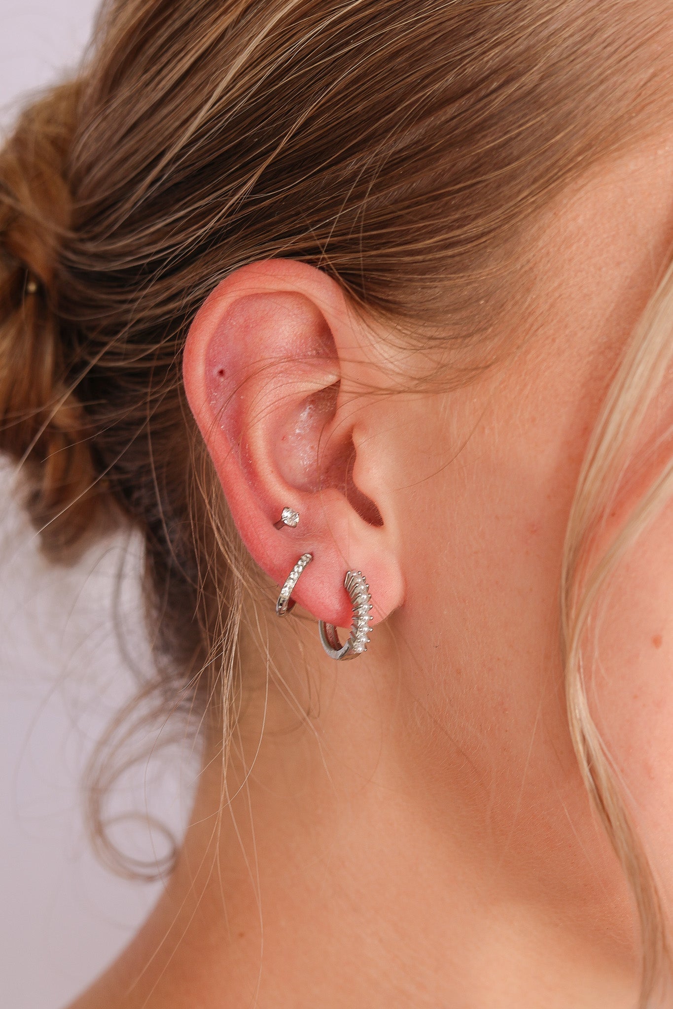 Pearl Mini Hoop (Single Hoop) - Addy Avenue