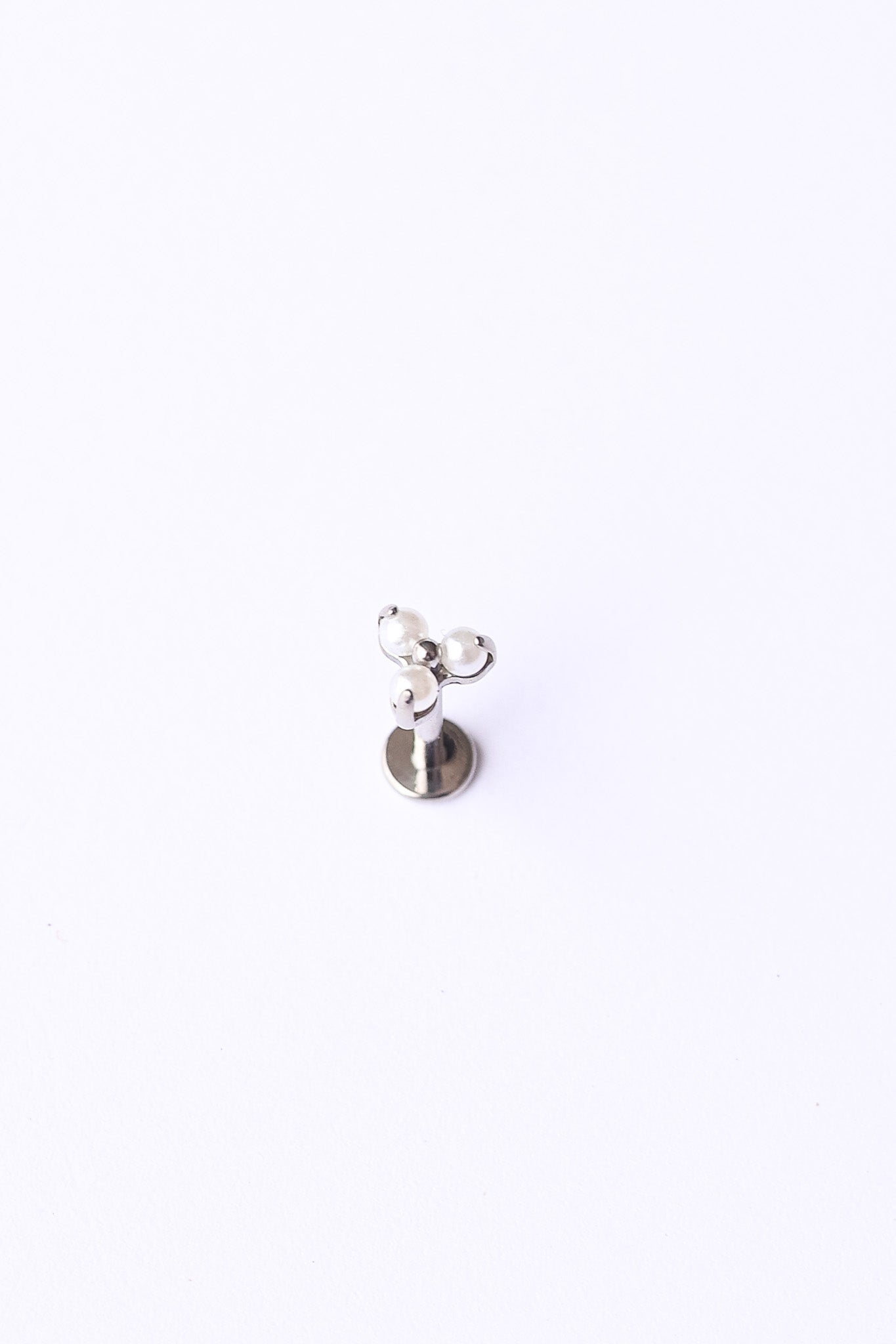 Pearl Trio Flat Back Stud - Addy Avenue
