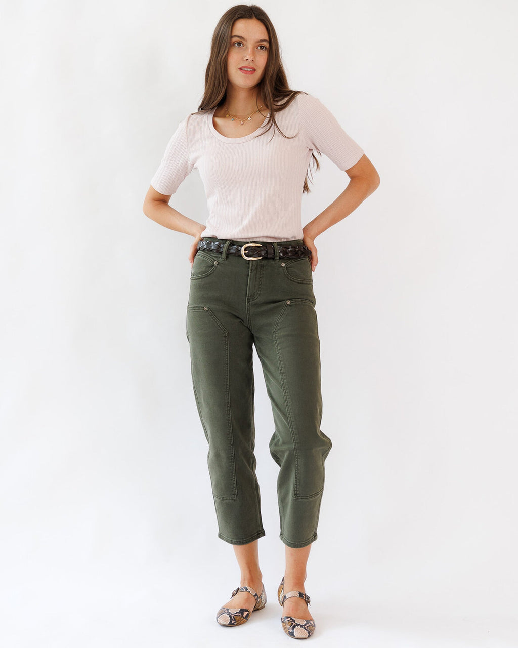 Pointelle Perfection Tee - Lightweight and Stylish Top - Addy Avenue
