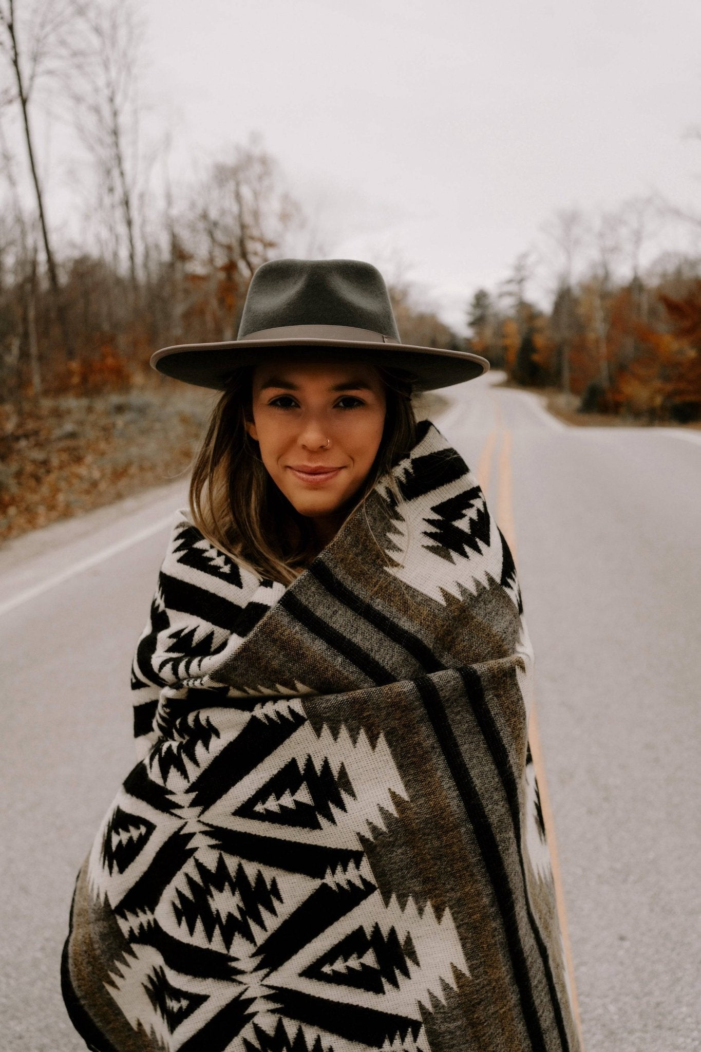 Quichua Blanket - Onyx Black - Addy Avenue