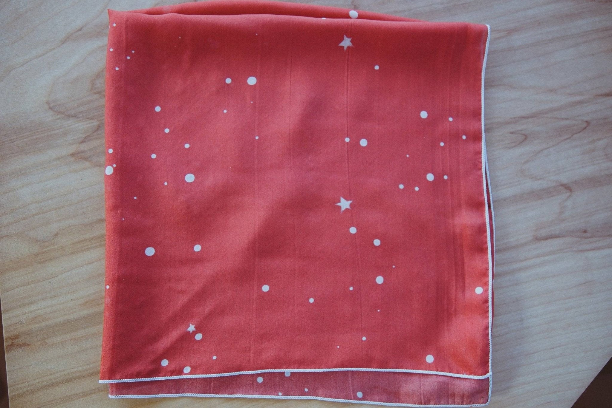 Red Stardust Scarf - Addy Avenue