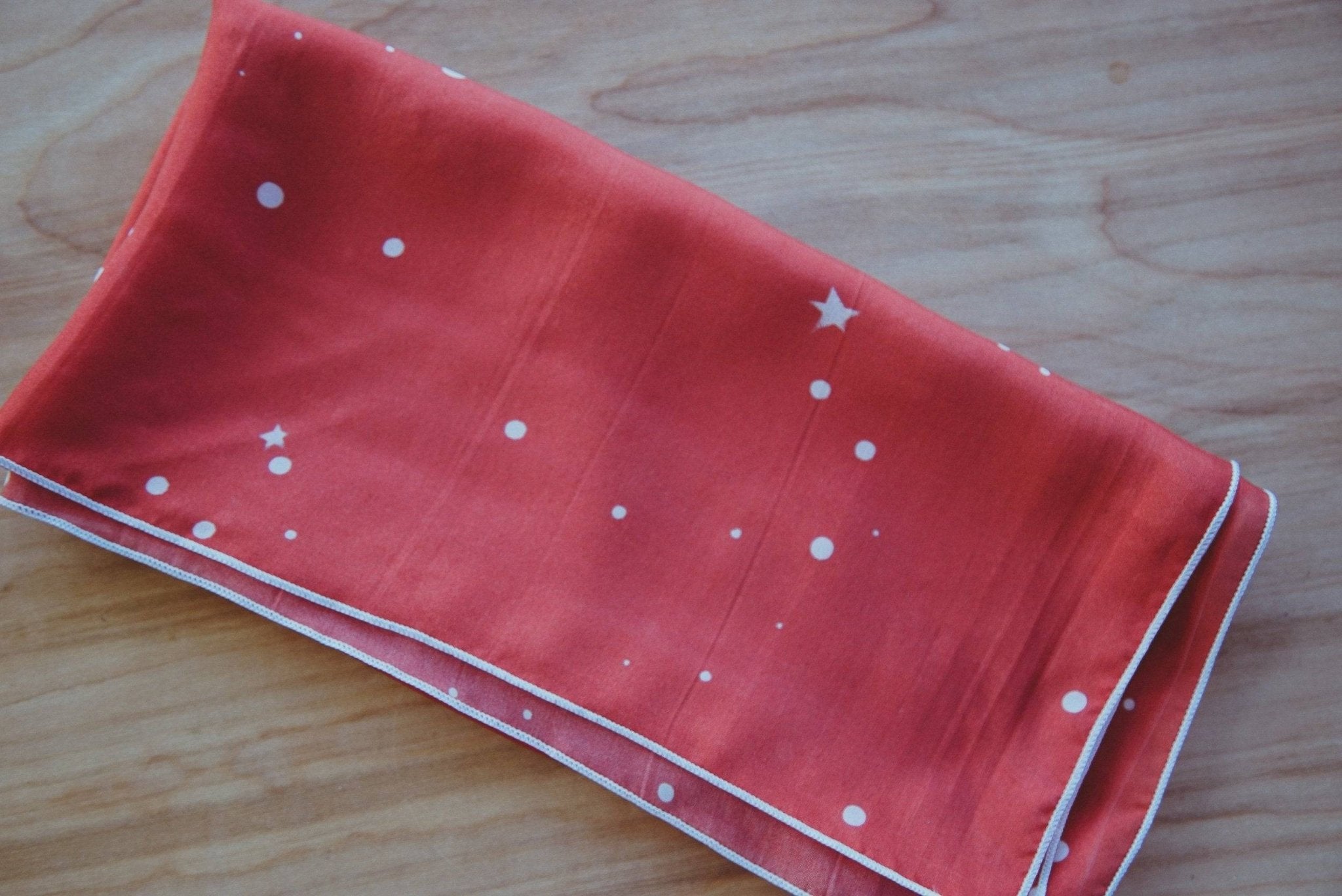 Red Stardust Scarf - Addy Avenue