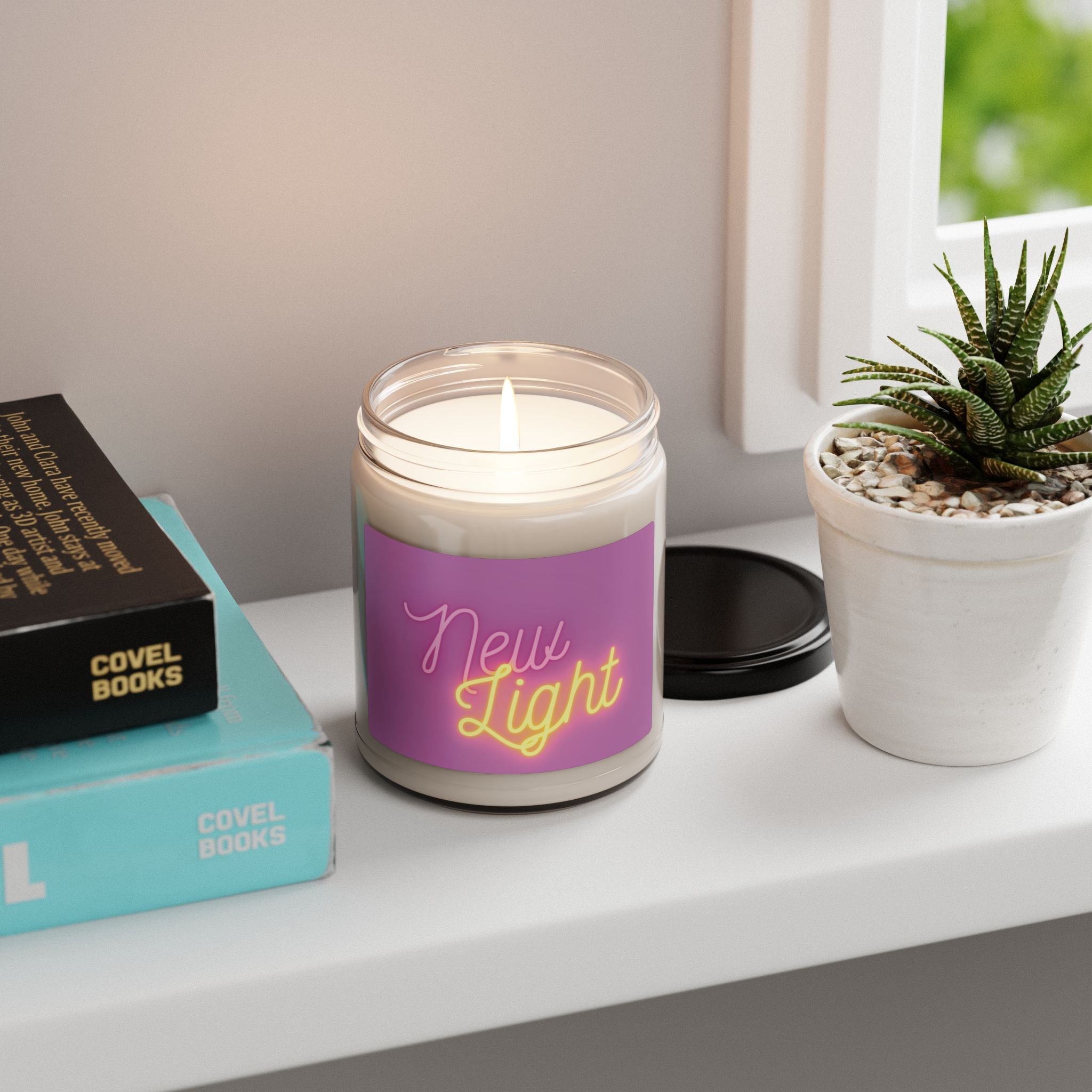 Reinvention 'New Light' Candle | Scented Soy 9oz - Addy Avenue