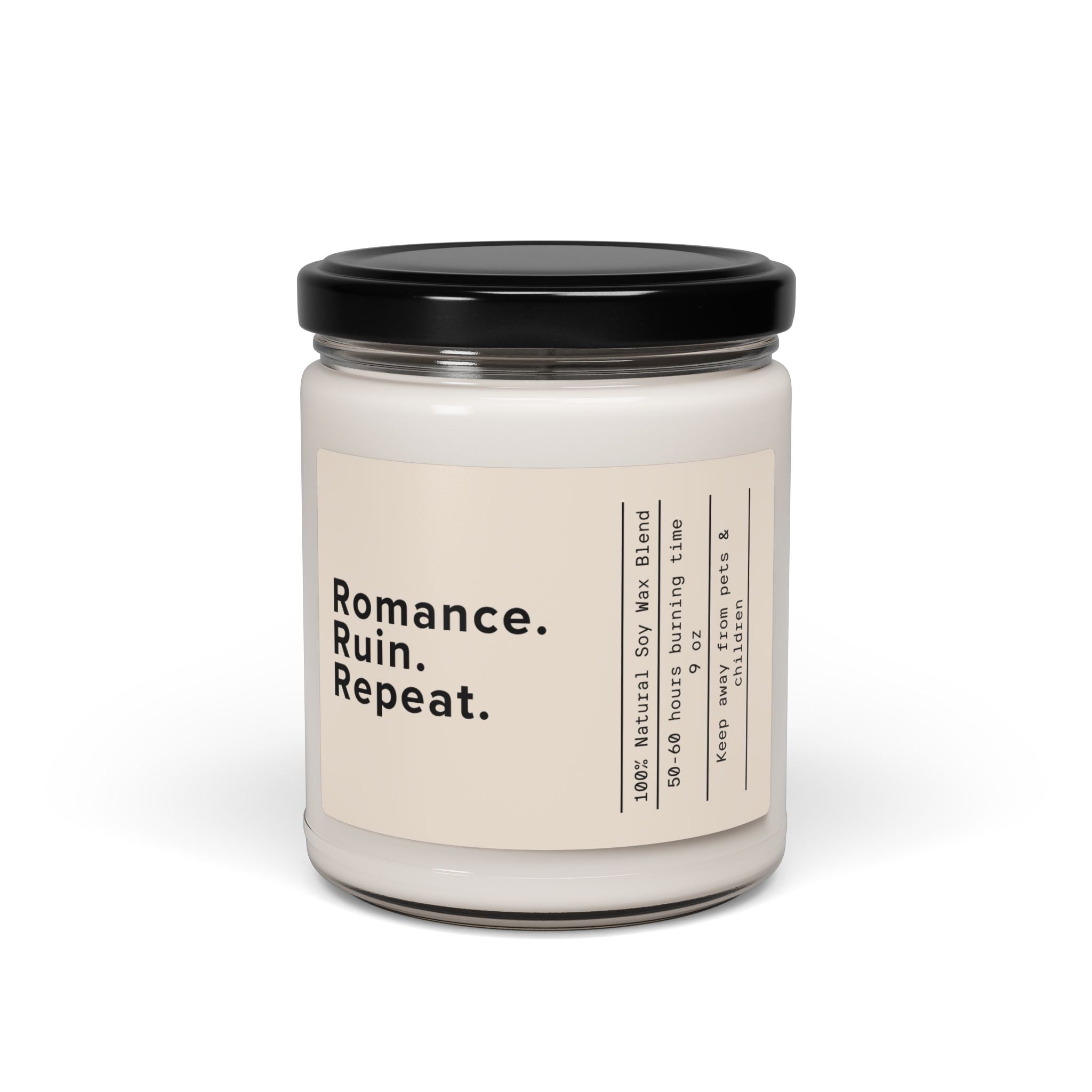 Romance, Ruin, Repeat Candle | Scented Soy 9oz - Addy Avenue