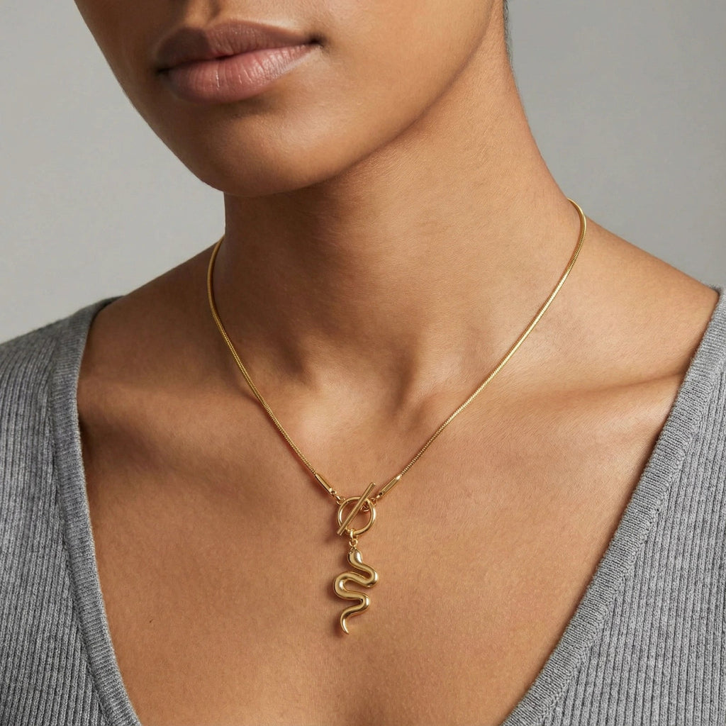 Serpent Power Necklace - Addy Avenue