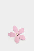 Small leather San Joaquín flower brooch for women - Addy Avenue