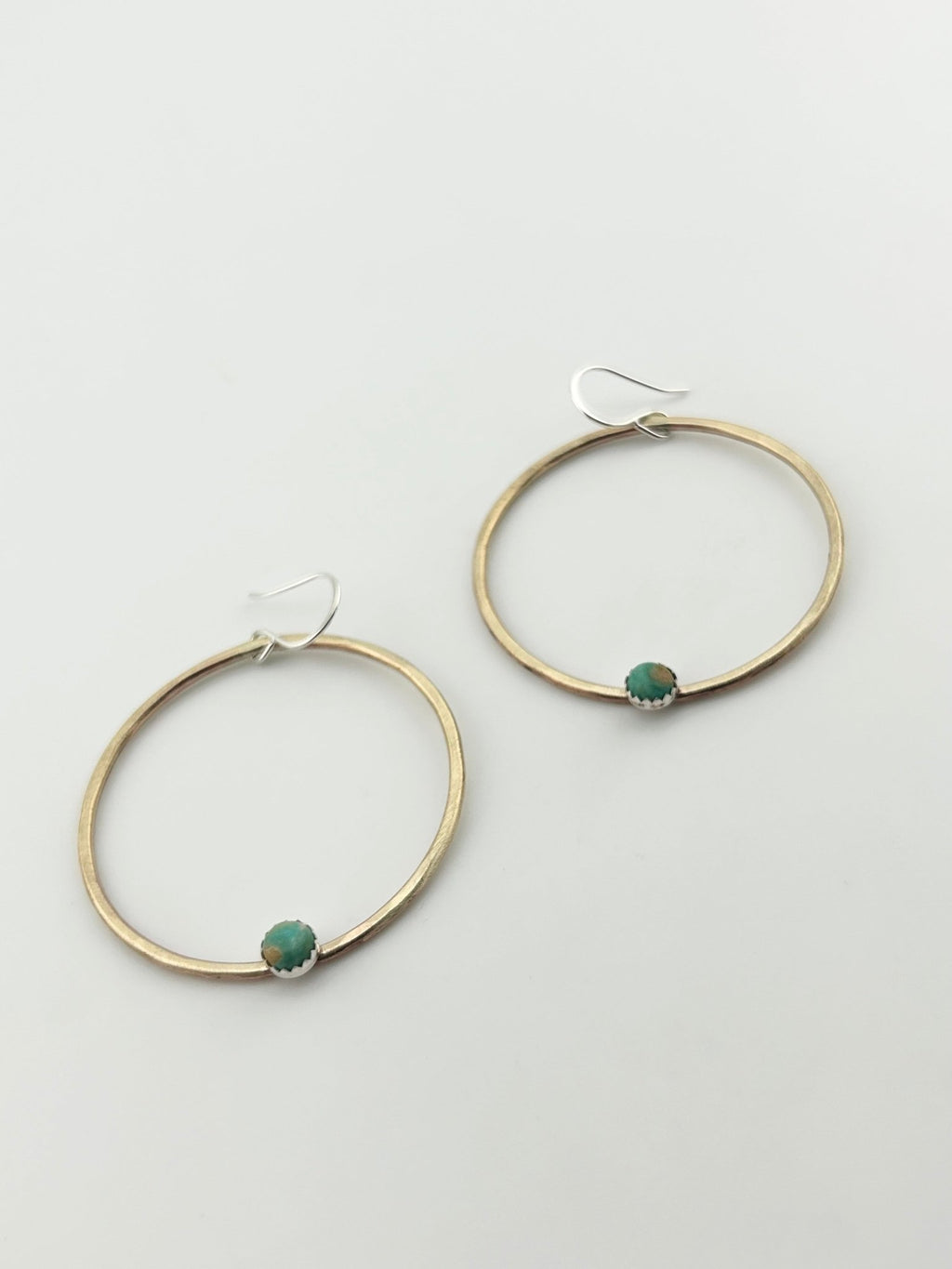Solstice Hoops – Turquoise - Addy Avenue