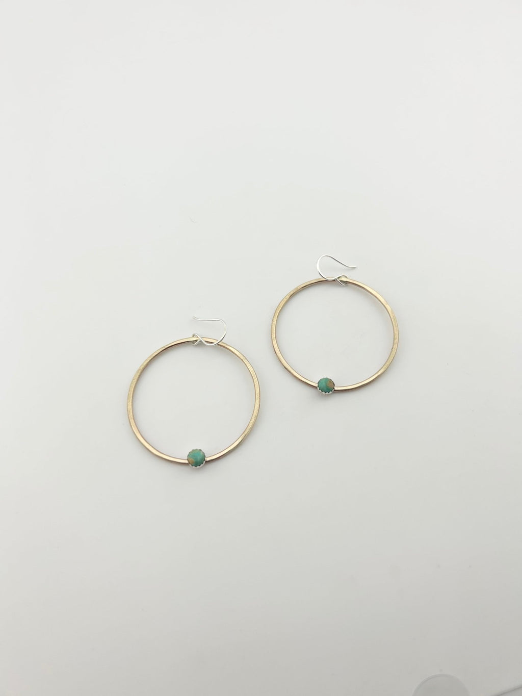 Solstice Hoops – Turquoise - Addy Avenue