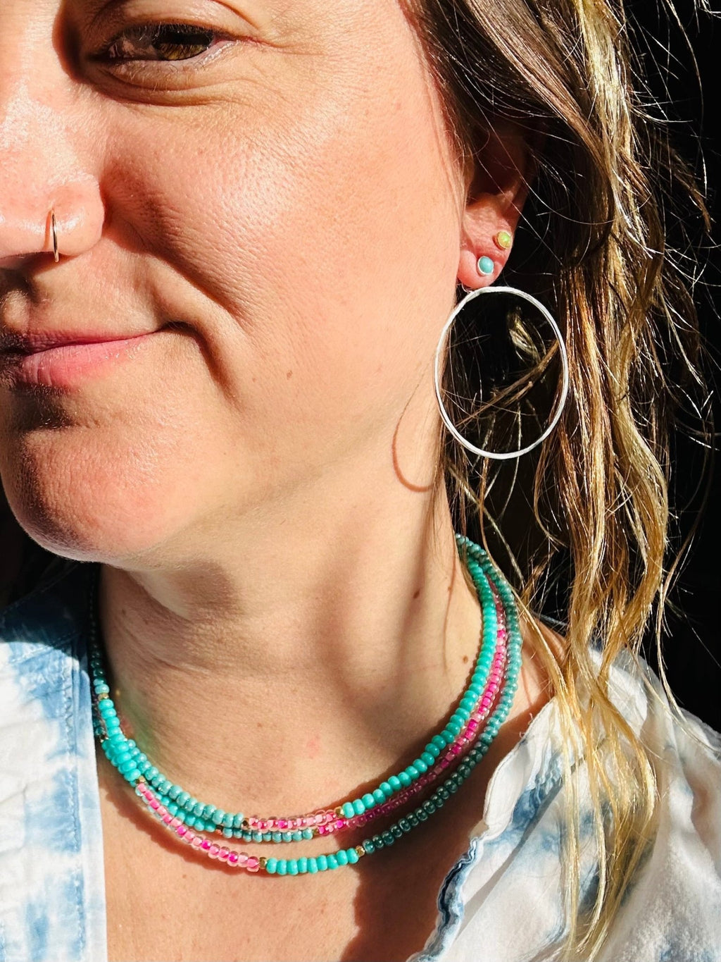 Solstice Necklace – Mermaid Layered Necklace - Addy Avenue