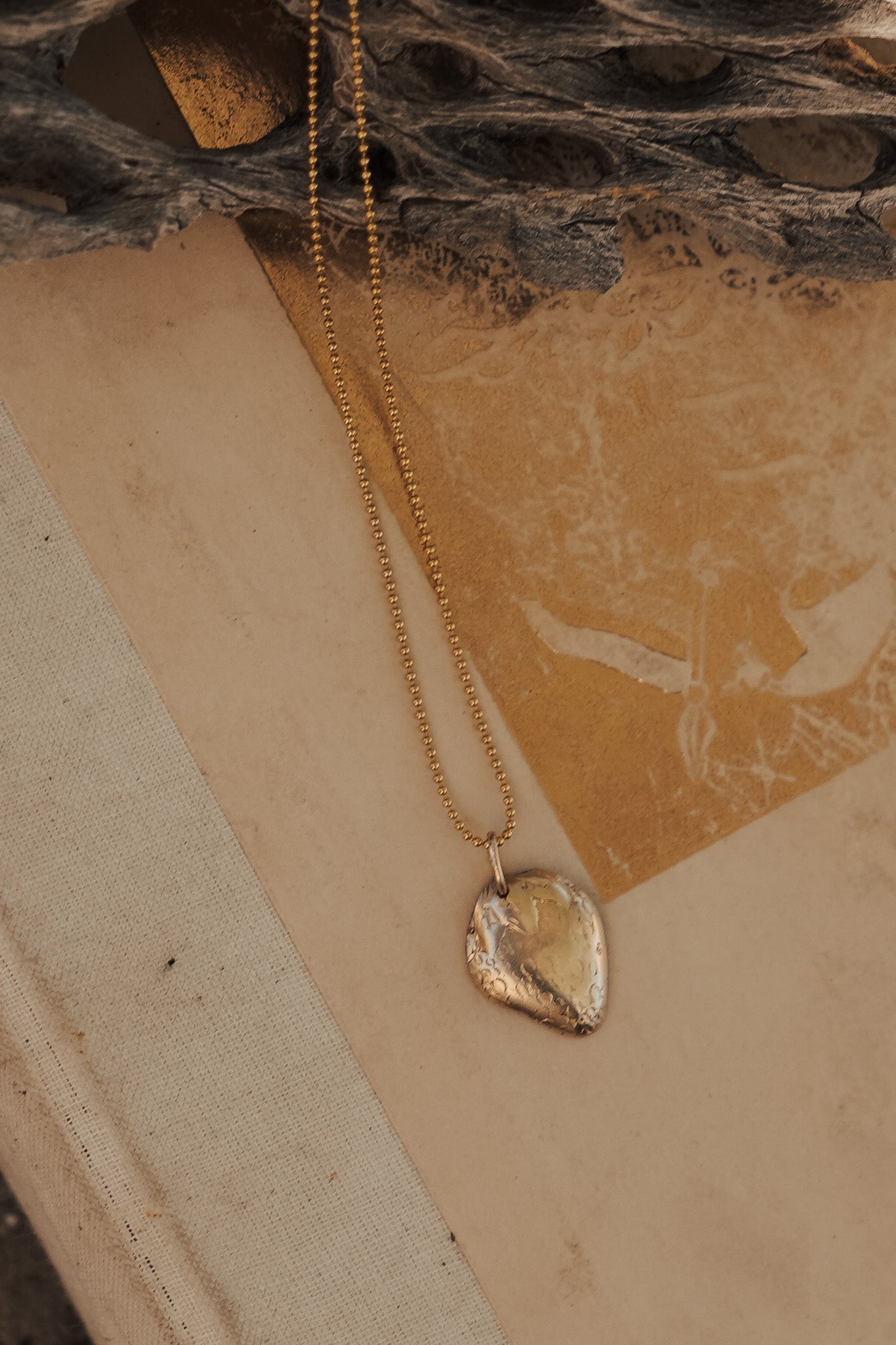 Strawberry Necklace in 14k Gold - Fill - Addy Avenue