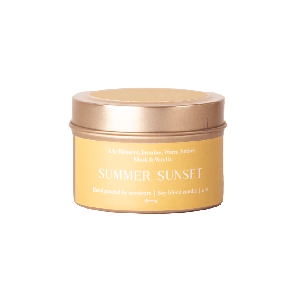 Summer Sunset 4 oz Candle - Addy Avenue