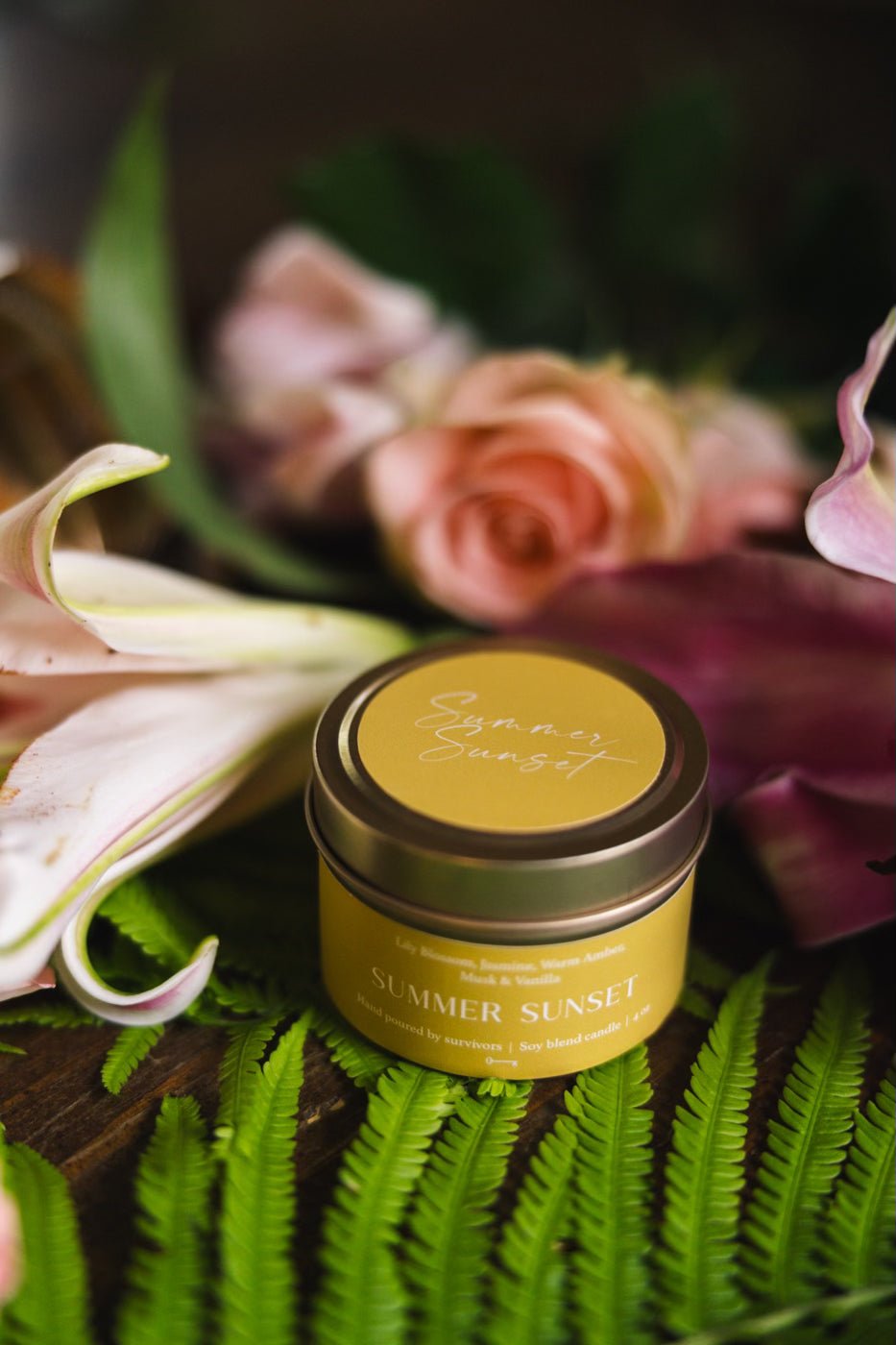 Summer Sunset 4 oz Candle - Addy Avenue