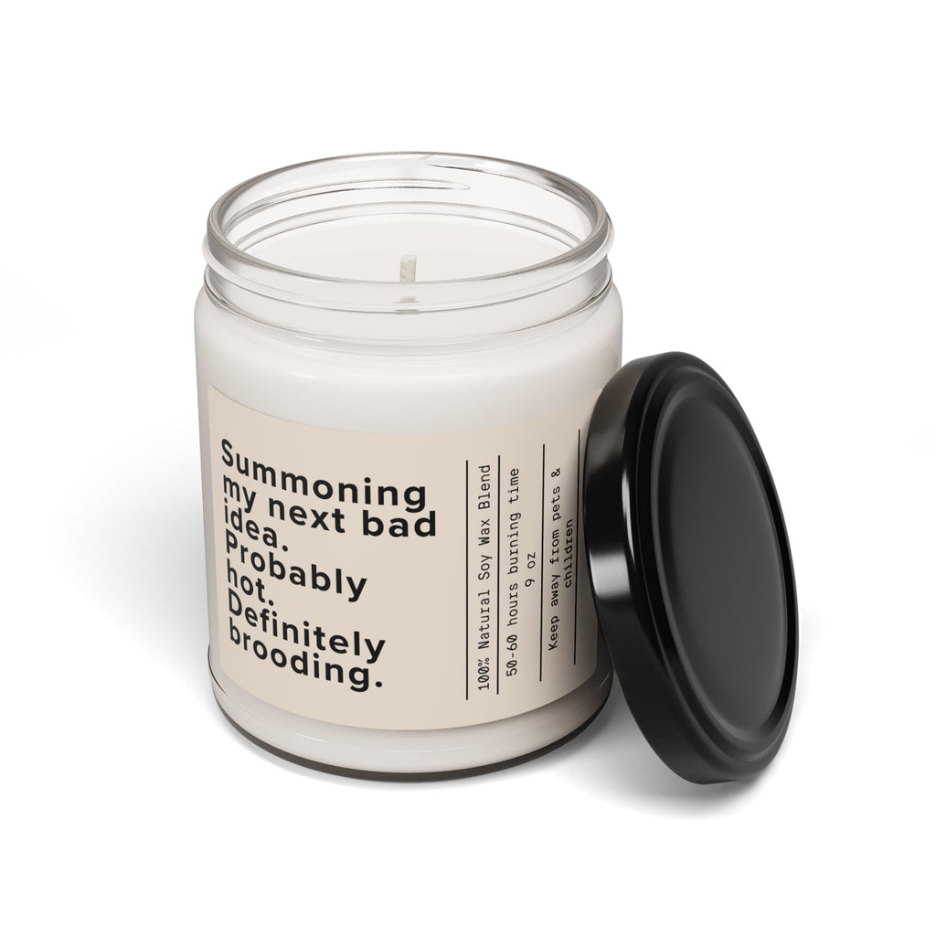 Summoning My Next Idea. Probably Hot. Definitely Brooding Candle | Scented Soy 9oz - Addy Avenue