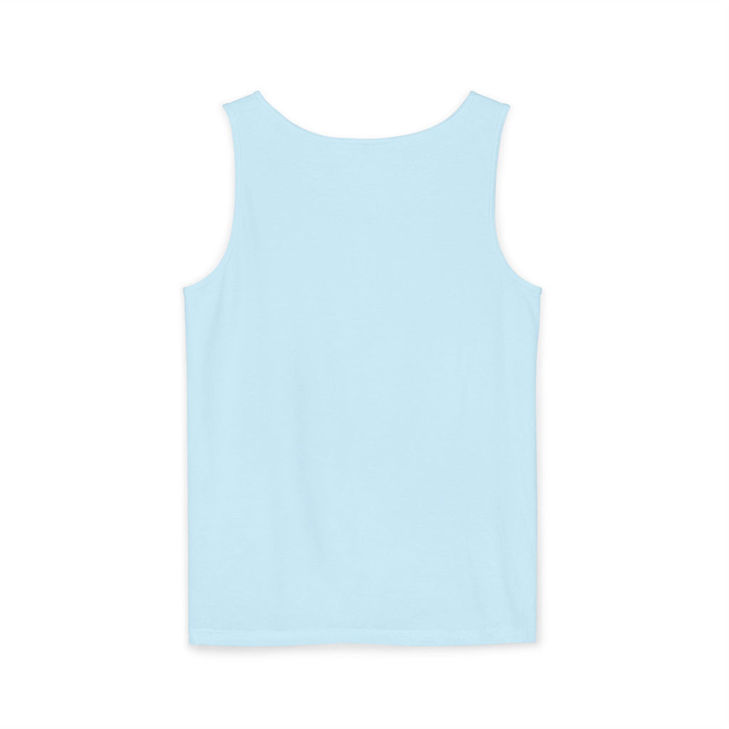 Sun Kissed script tank top | Summer striped graphic tank - Addy Avenue