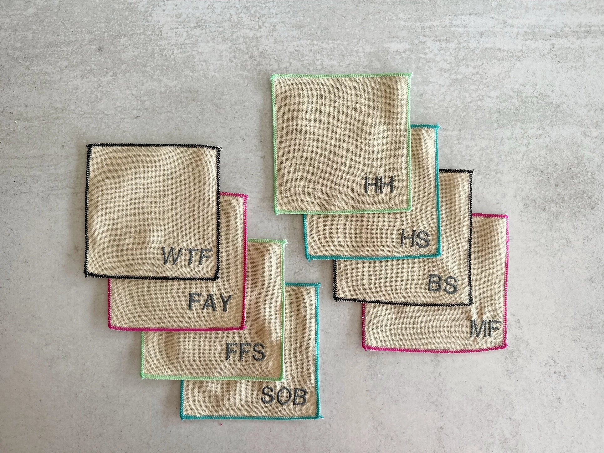 Sweary Cocktail Coasters - Addy Avenue