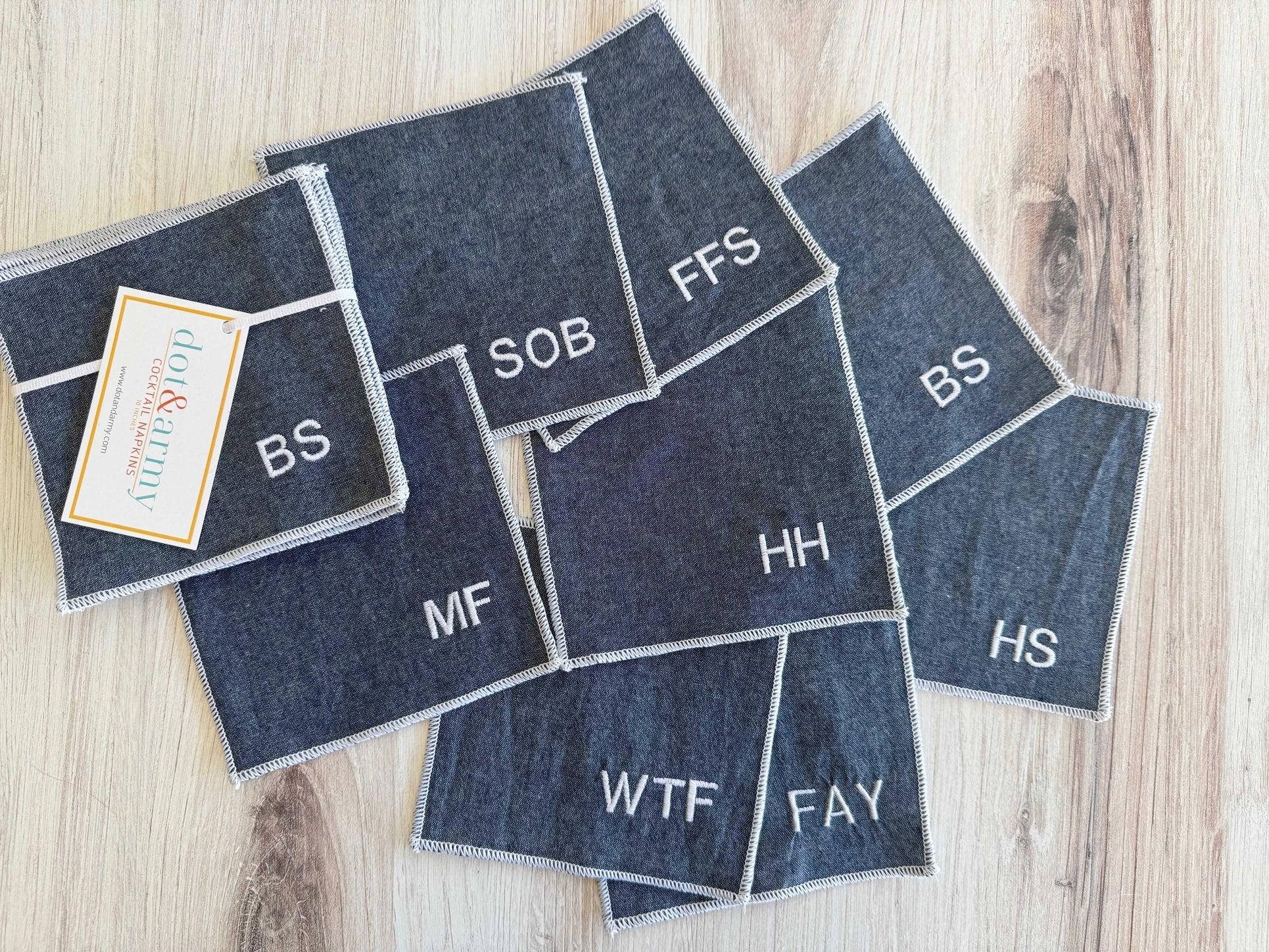 Sweary Cocktail Coasters - Addy Avenue