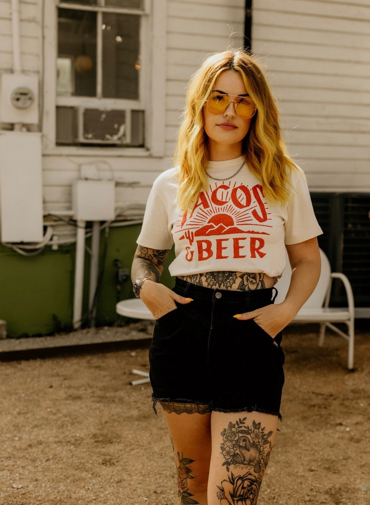 Tacos and Beer Tee - Addy Avenue