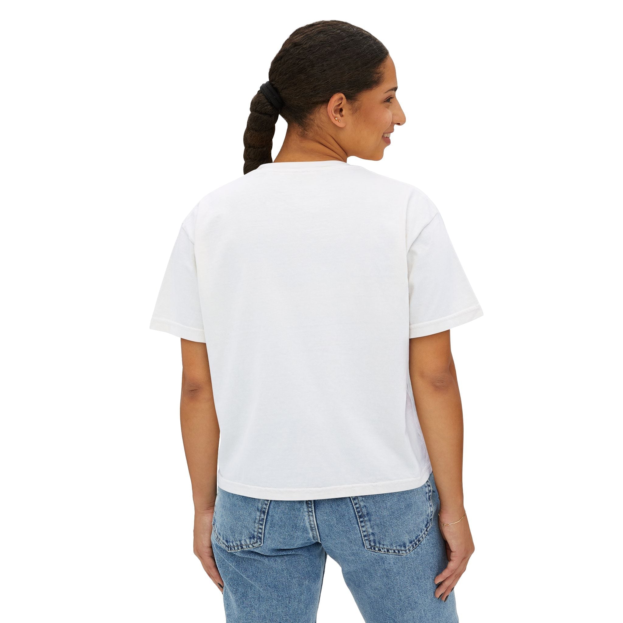 Tacos & Margs graphic Tee | Boxy Cropped Shirt, Mexican Food Fiesta - Addy Avenue