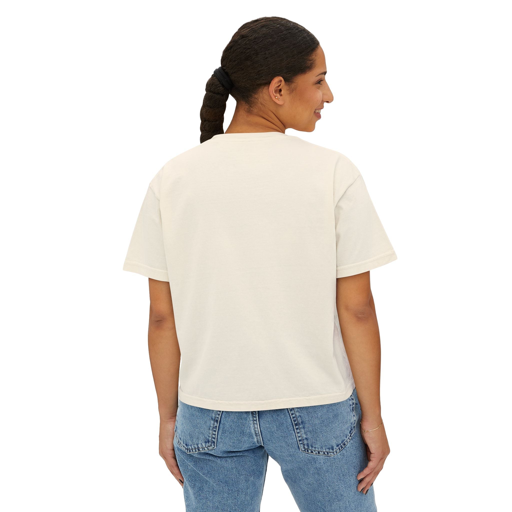 Tacos & Margs graphic Tee | Boxy Cropped Shirt, Mexican Food Fiesta - Addy Avenue