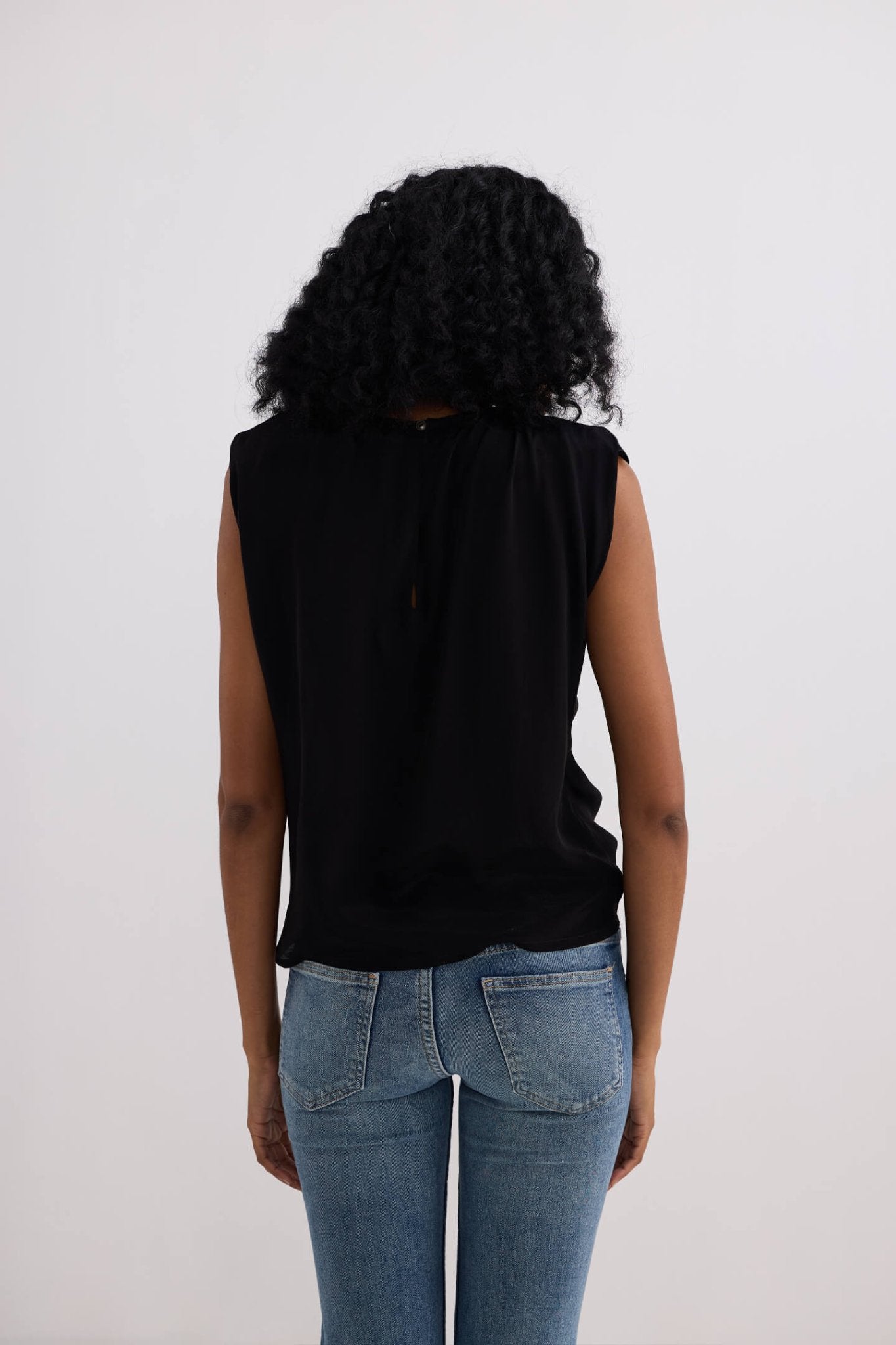 The Knot - so - Basic Top in Black - Addy Avenue