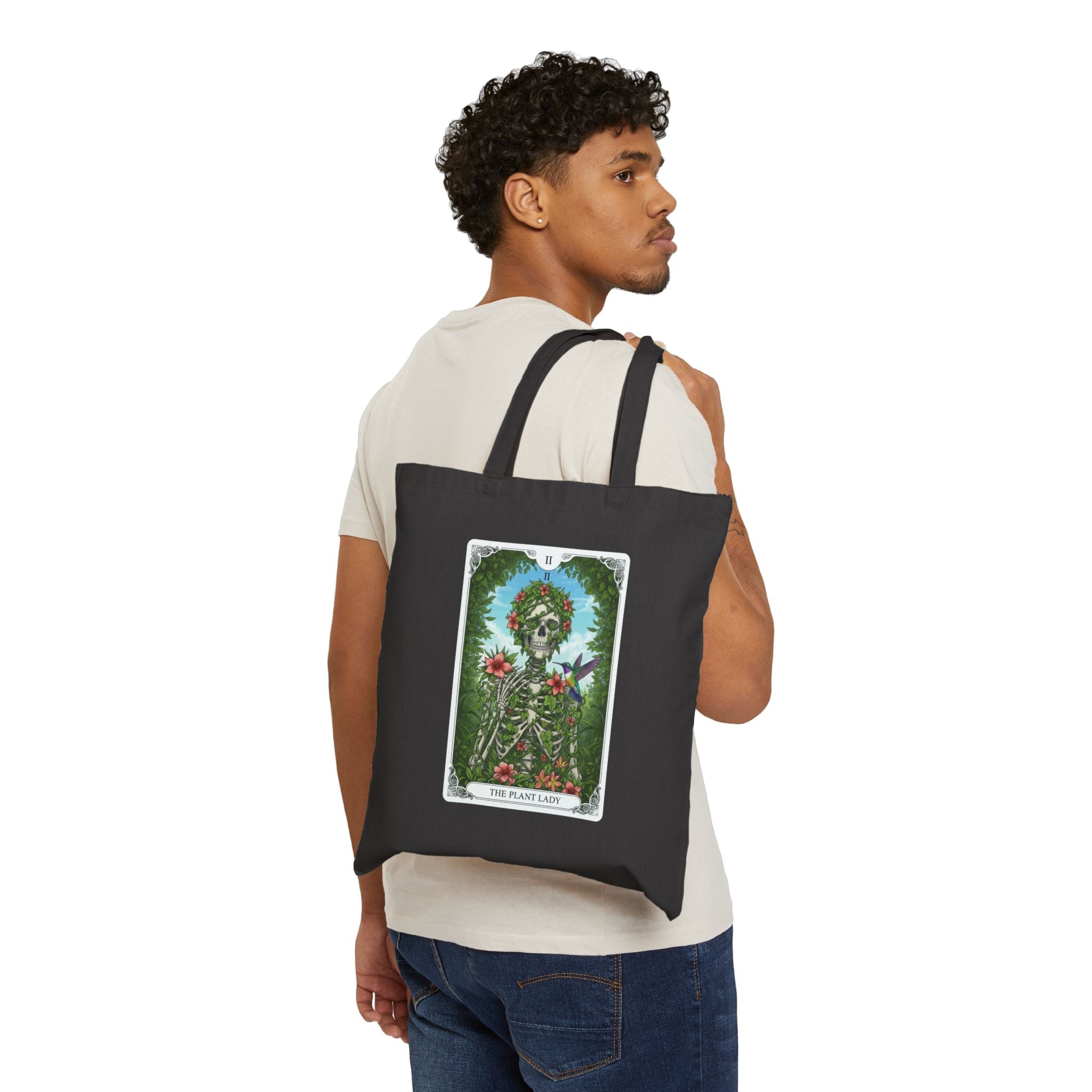 The Plant Lady Tote Bag | Tarot Illustration - Addy Avenue