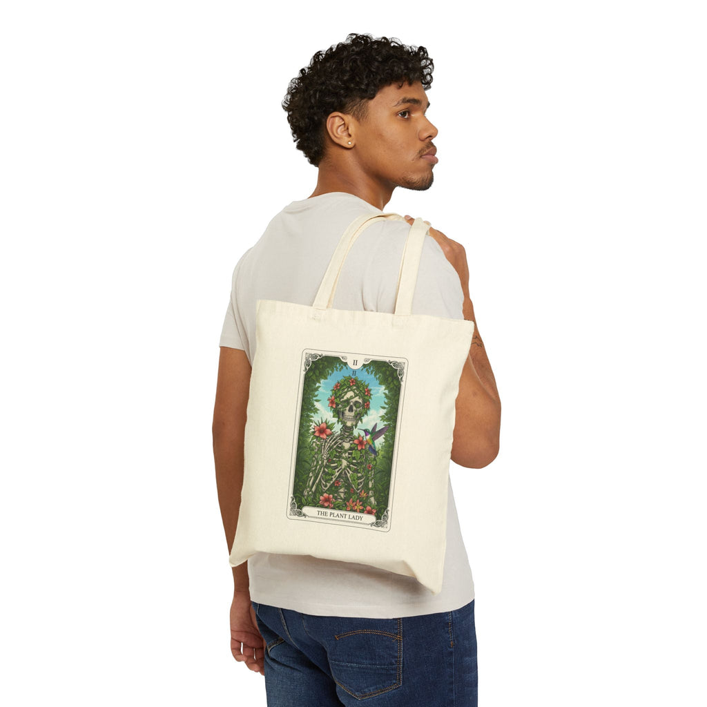 The Plant Lady Tote Bag | Tarot Illustration - Addy Avenue
