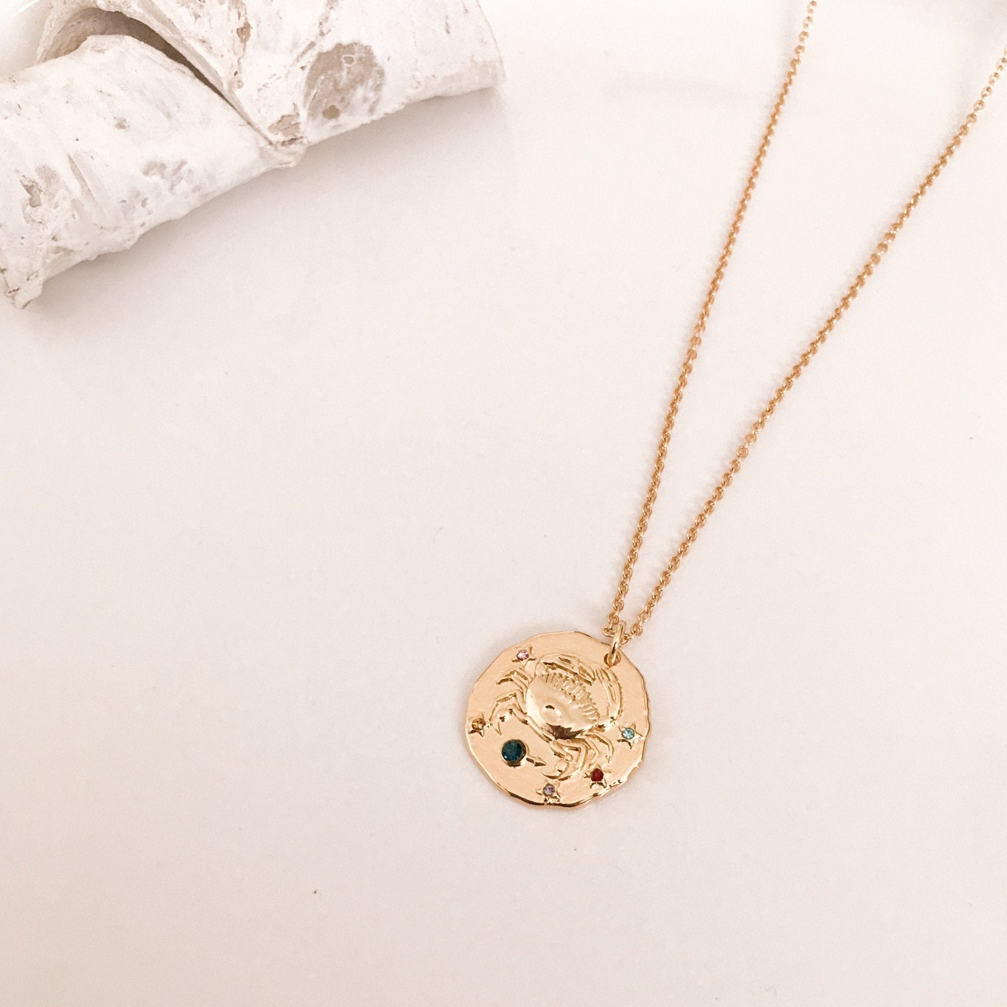 Wanderlust Zodiac Necklace - Addy Avenue