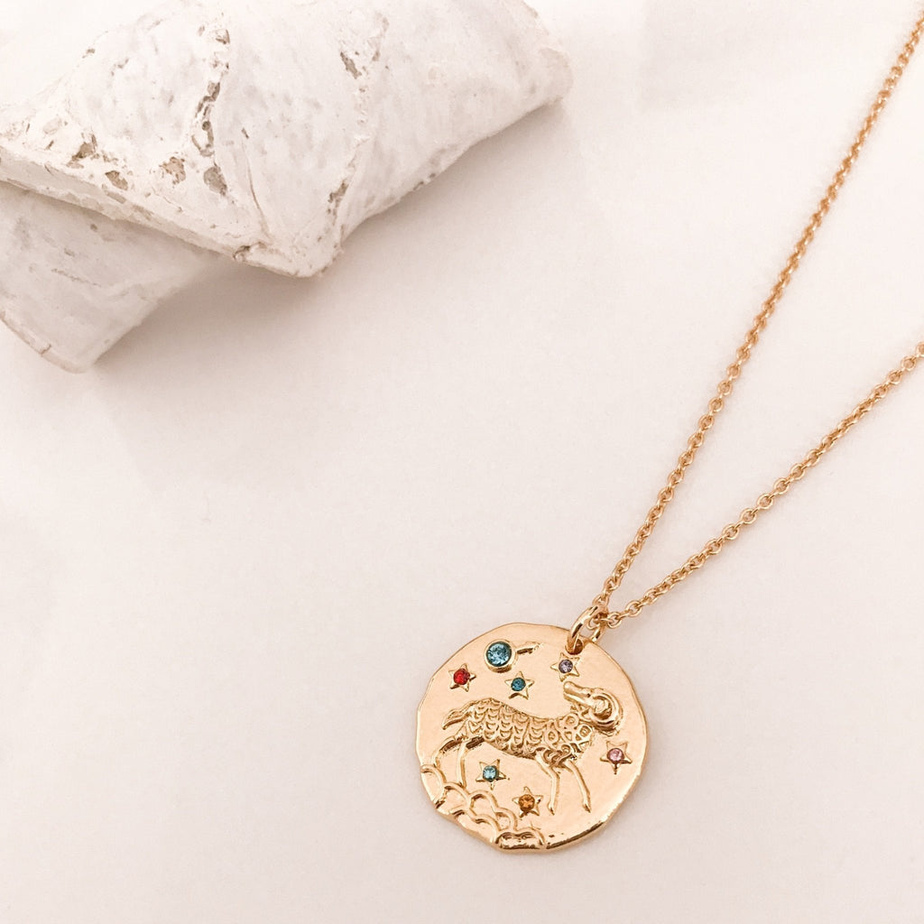 Wanderlust Zodiac Necklace - Addy Avenue