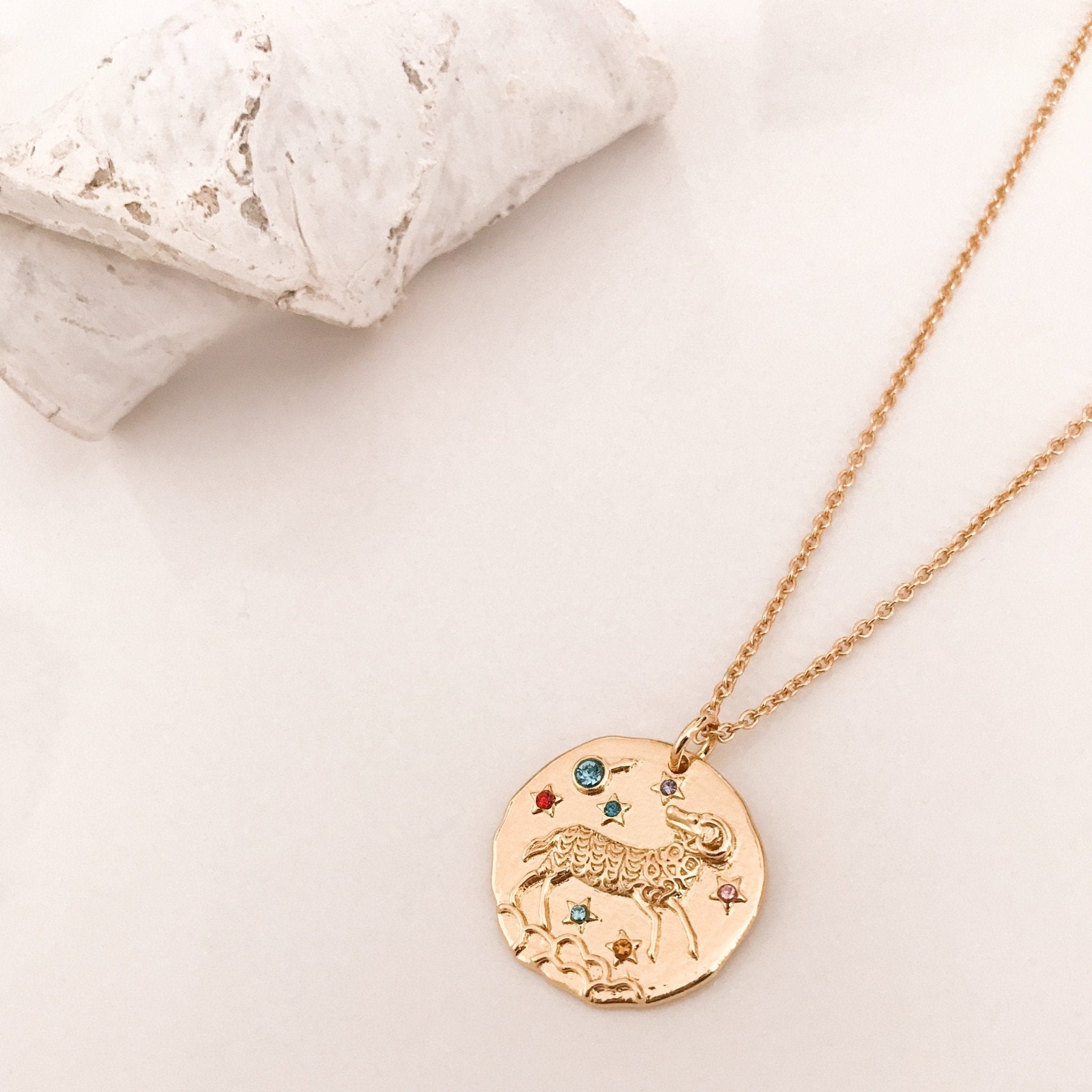 Wanderlust Zodiac Necklace - Addy Avenue