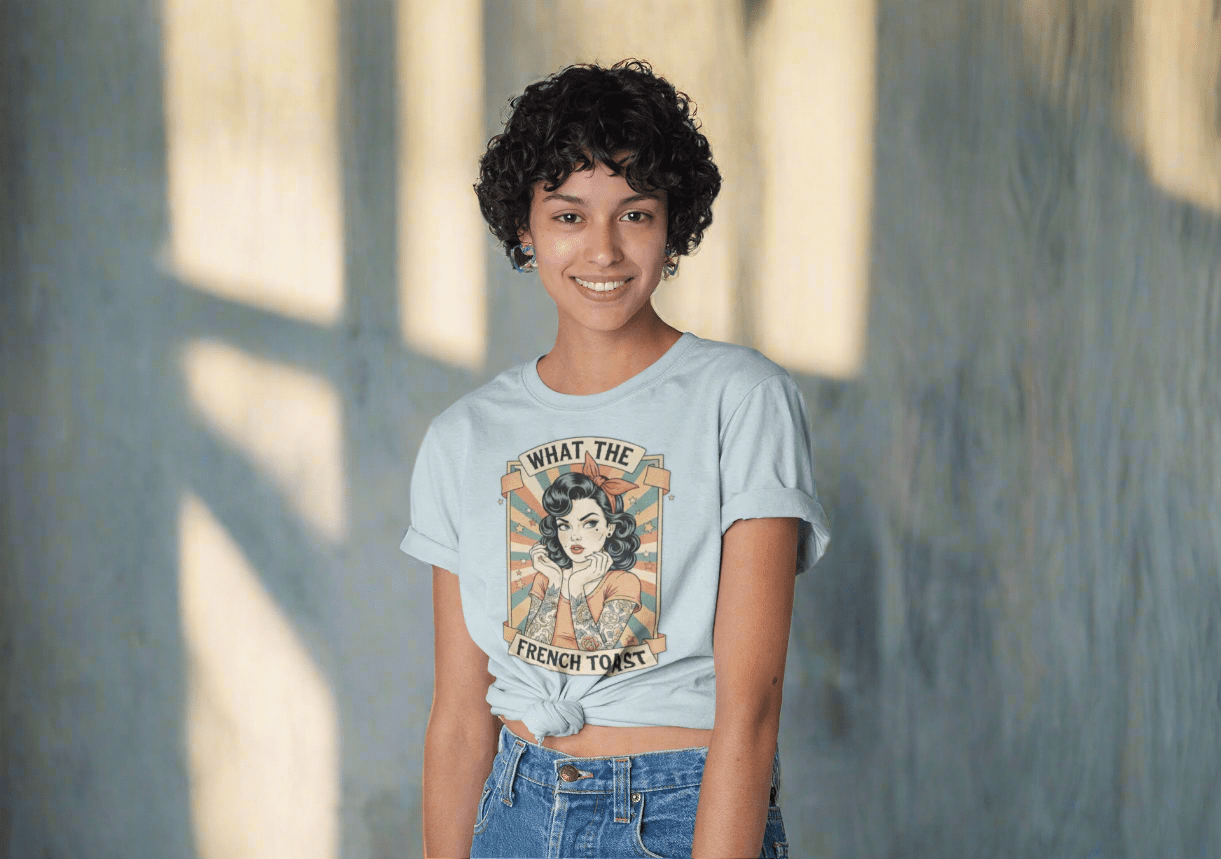 What the French Toast? Retro Graphic Tee - Addy Avenue