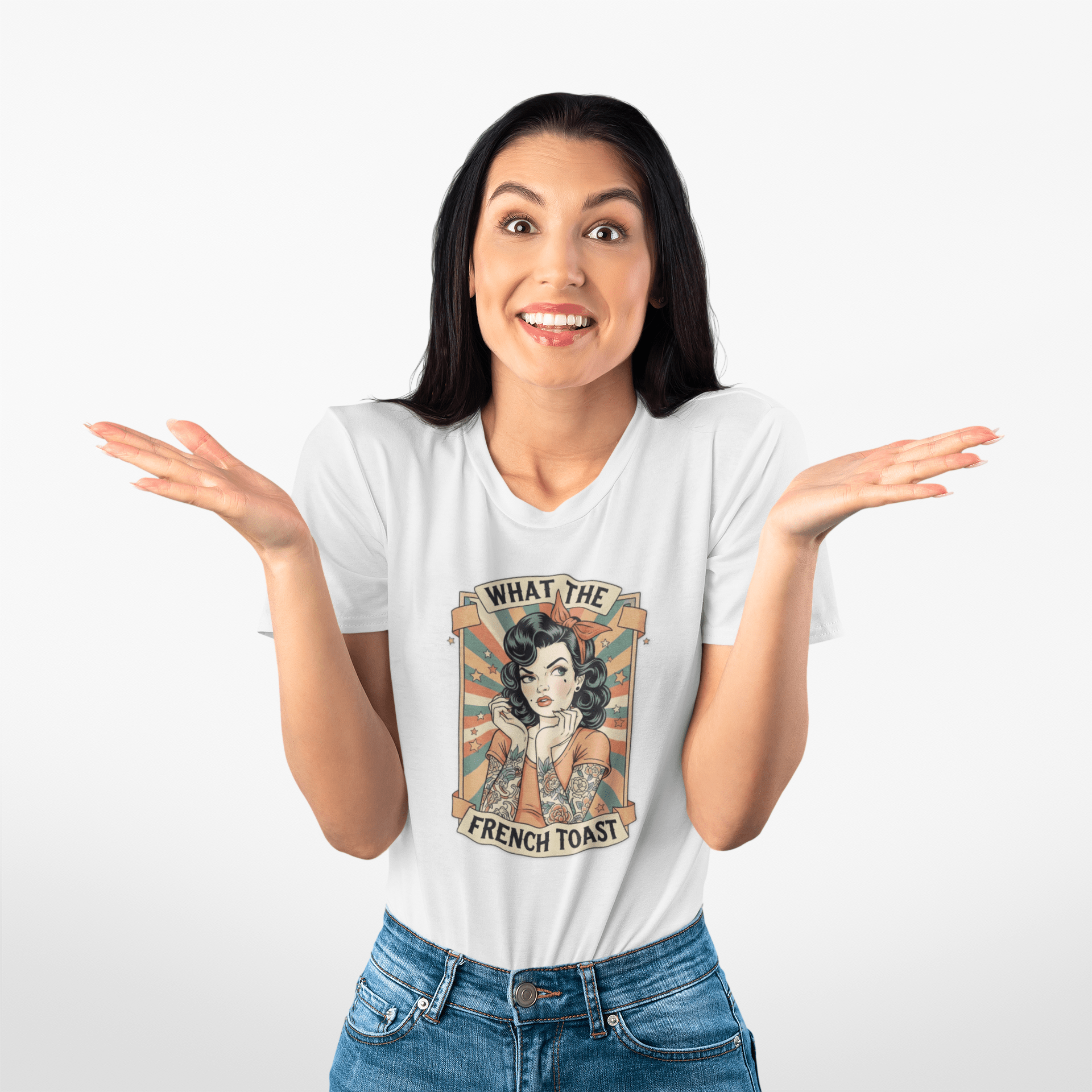 What the French Toast? Retro Graphic Tee - Addy Avenue