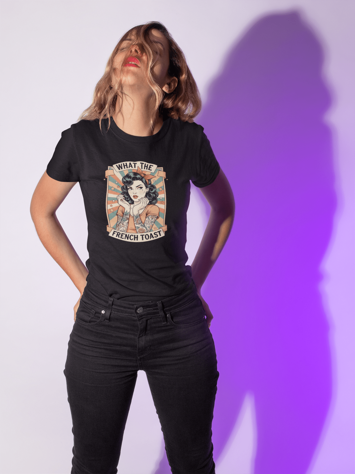 What the French Toast? Retro Graphic Tee - Addy Avenue