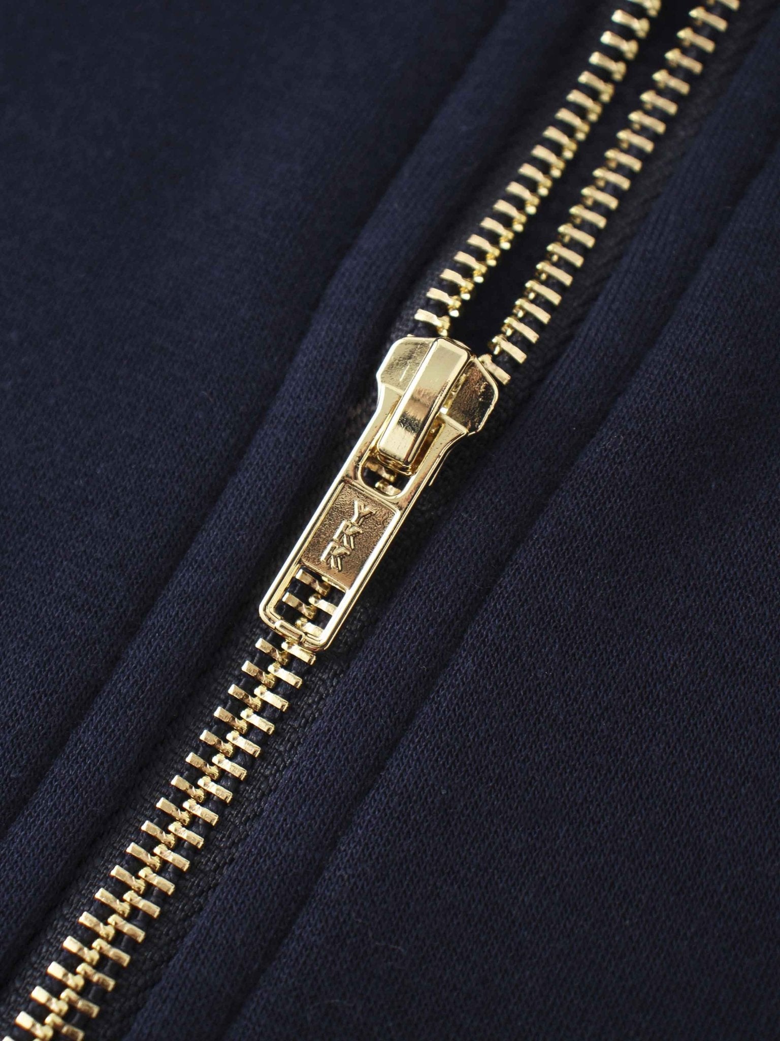 Zip Up Bomber Sweatshirt - Navy - Addy Avenue